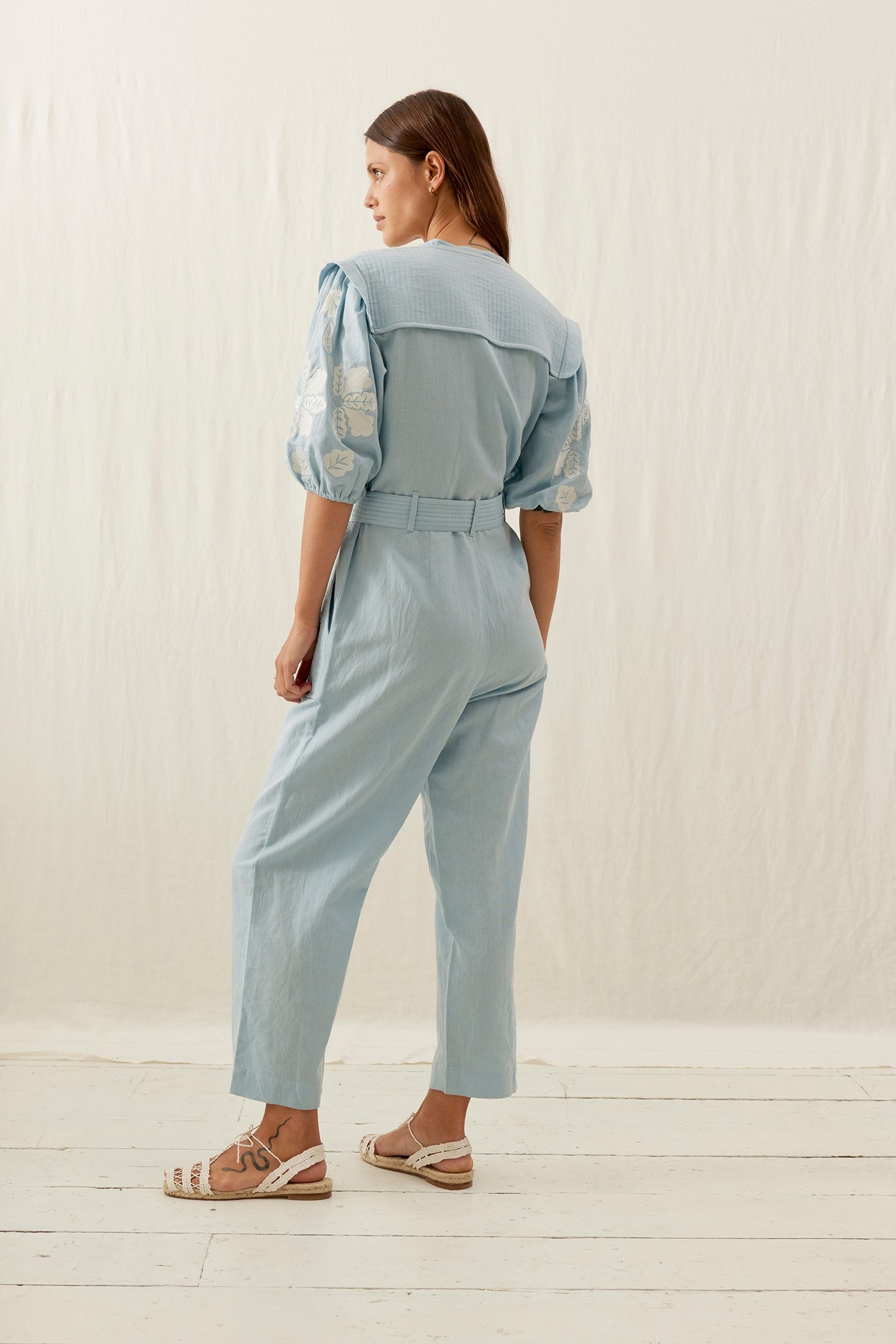 OVERALLS SYLVIANE BLUE 2