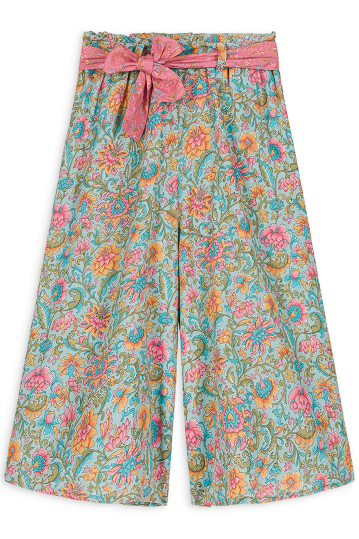 PANTS AMANDINE WATER RIVER FLOWERS 1
