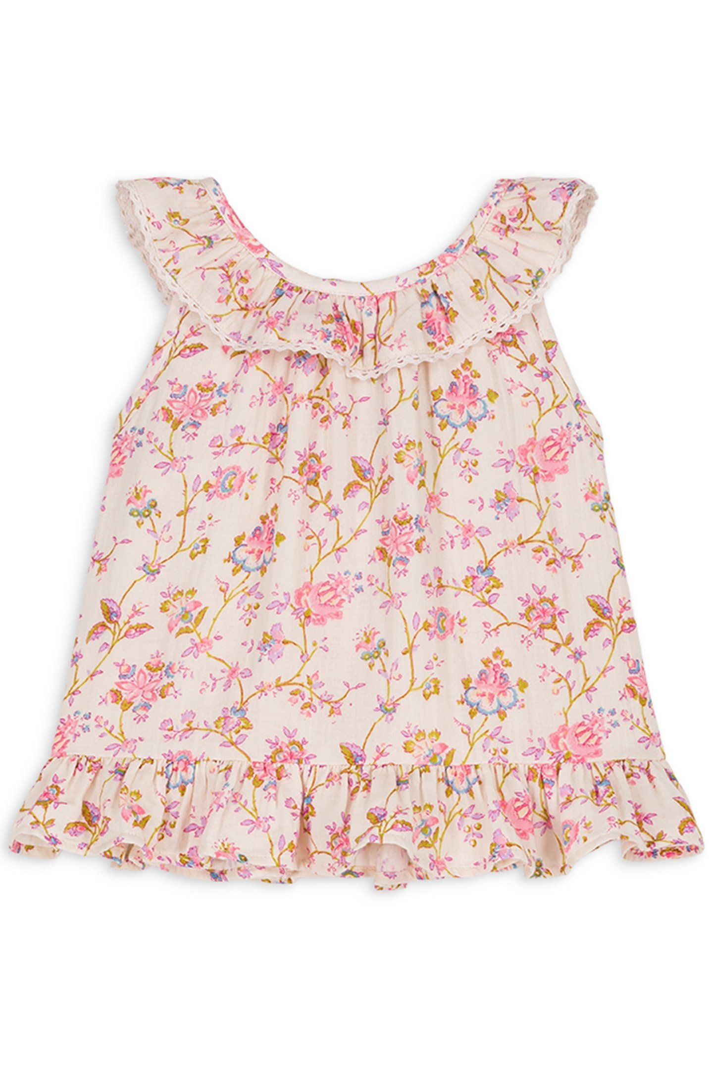 BLOUSE ZELIE CREAM BUCOLIA FIELDS 2