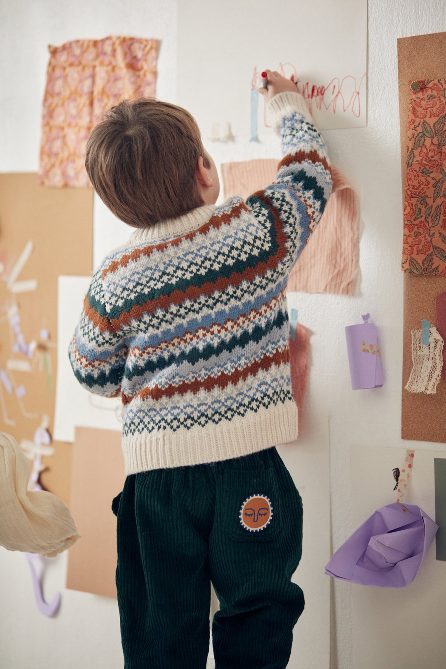 CARDIGAN ARIB CREAM 2