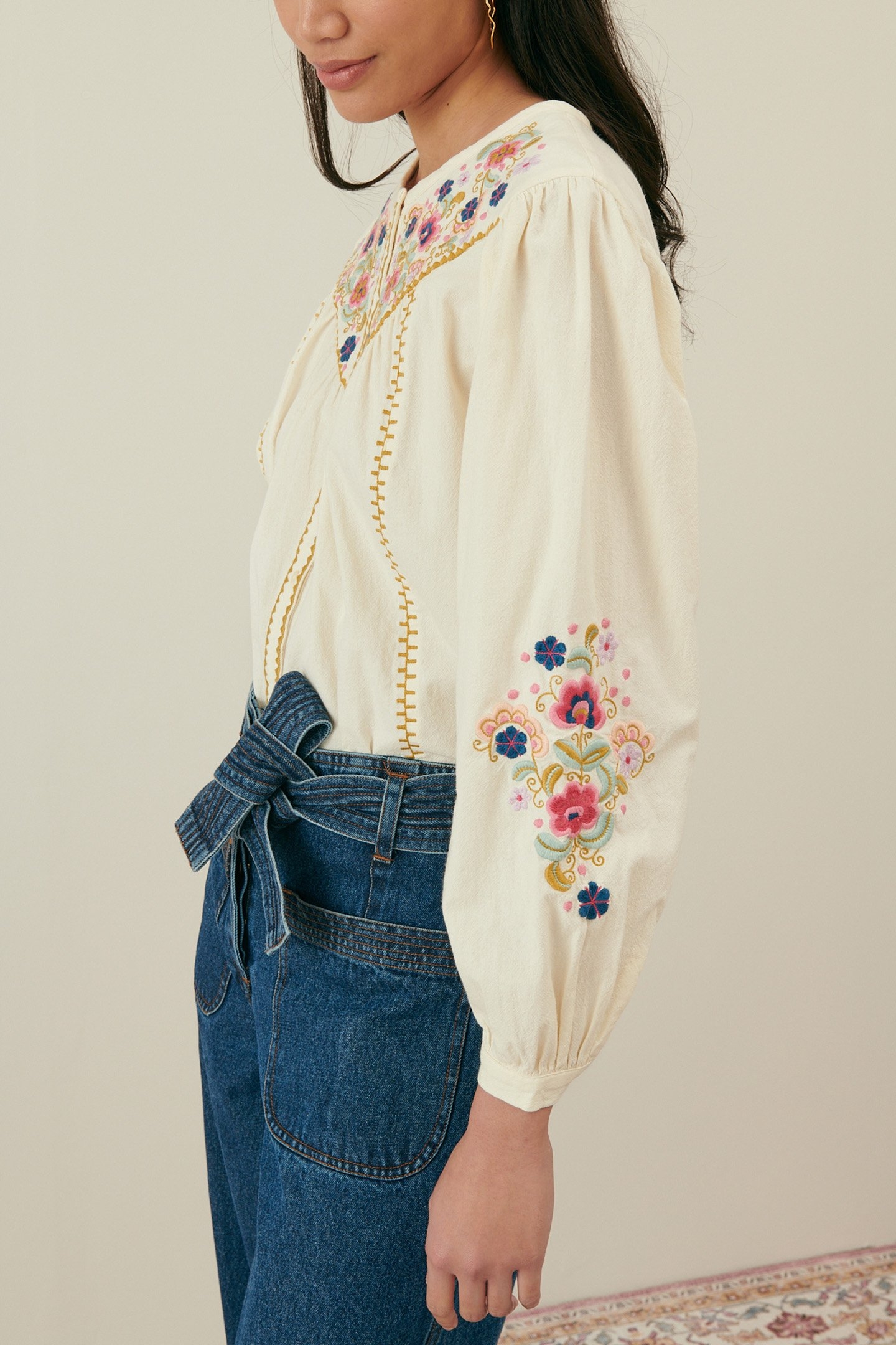 SHIRT IZZANA CREAM 4