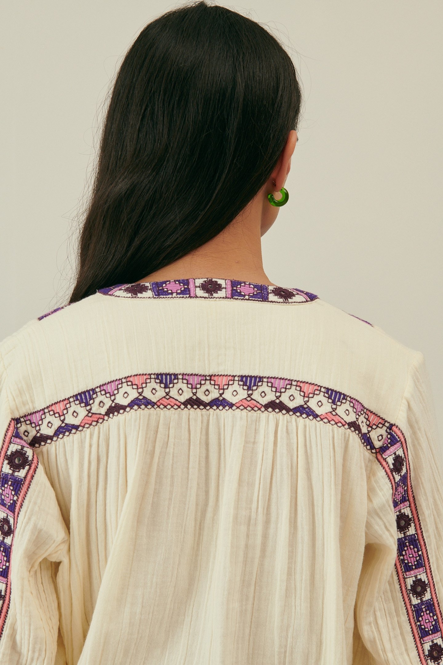 BLOUSE MARIELLA CREAM 5