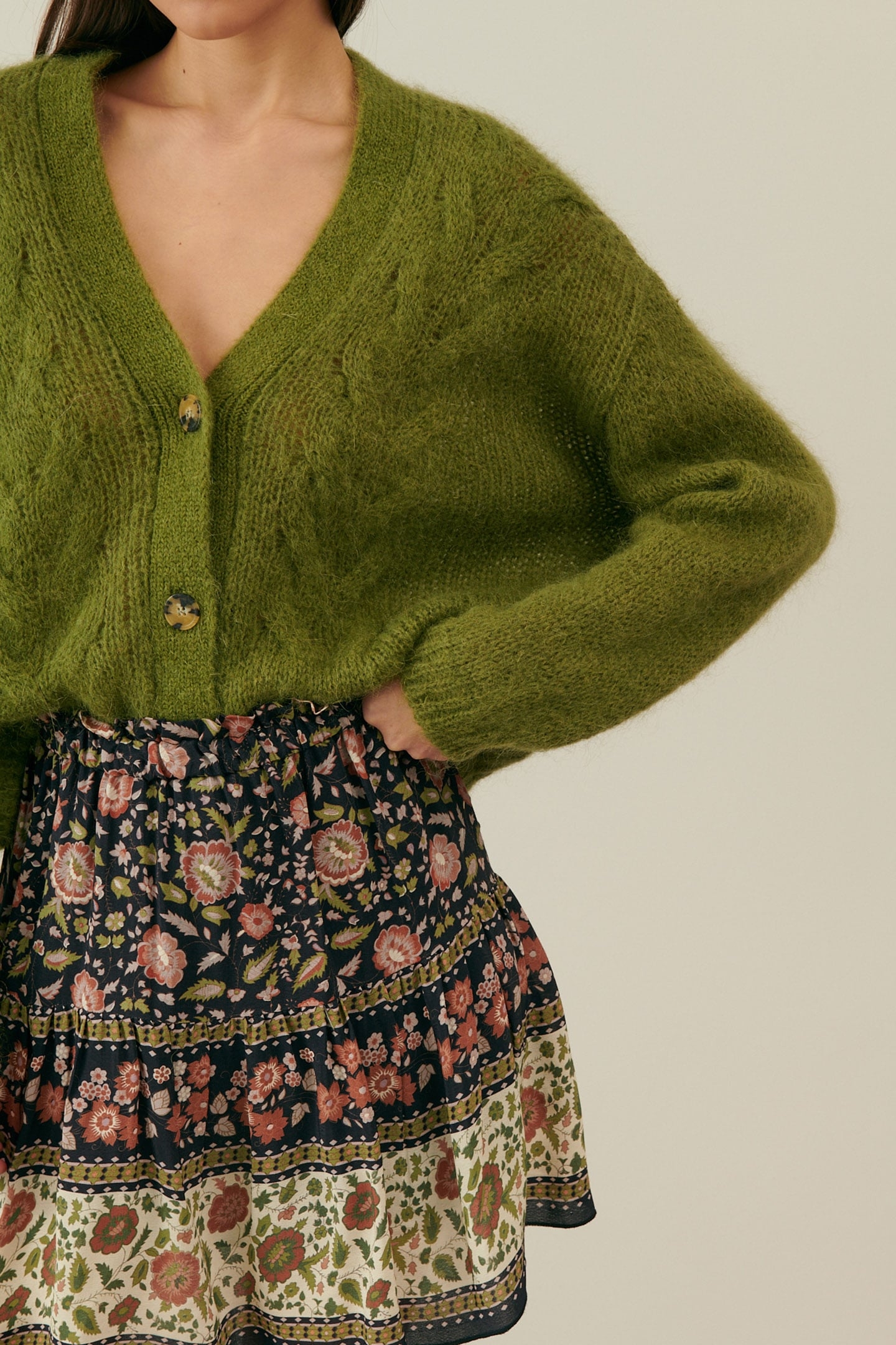 SKIRT ISALIA CHARC ENDLESS FIELDS 6