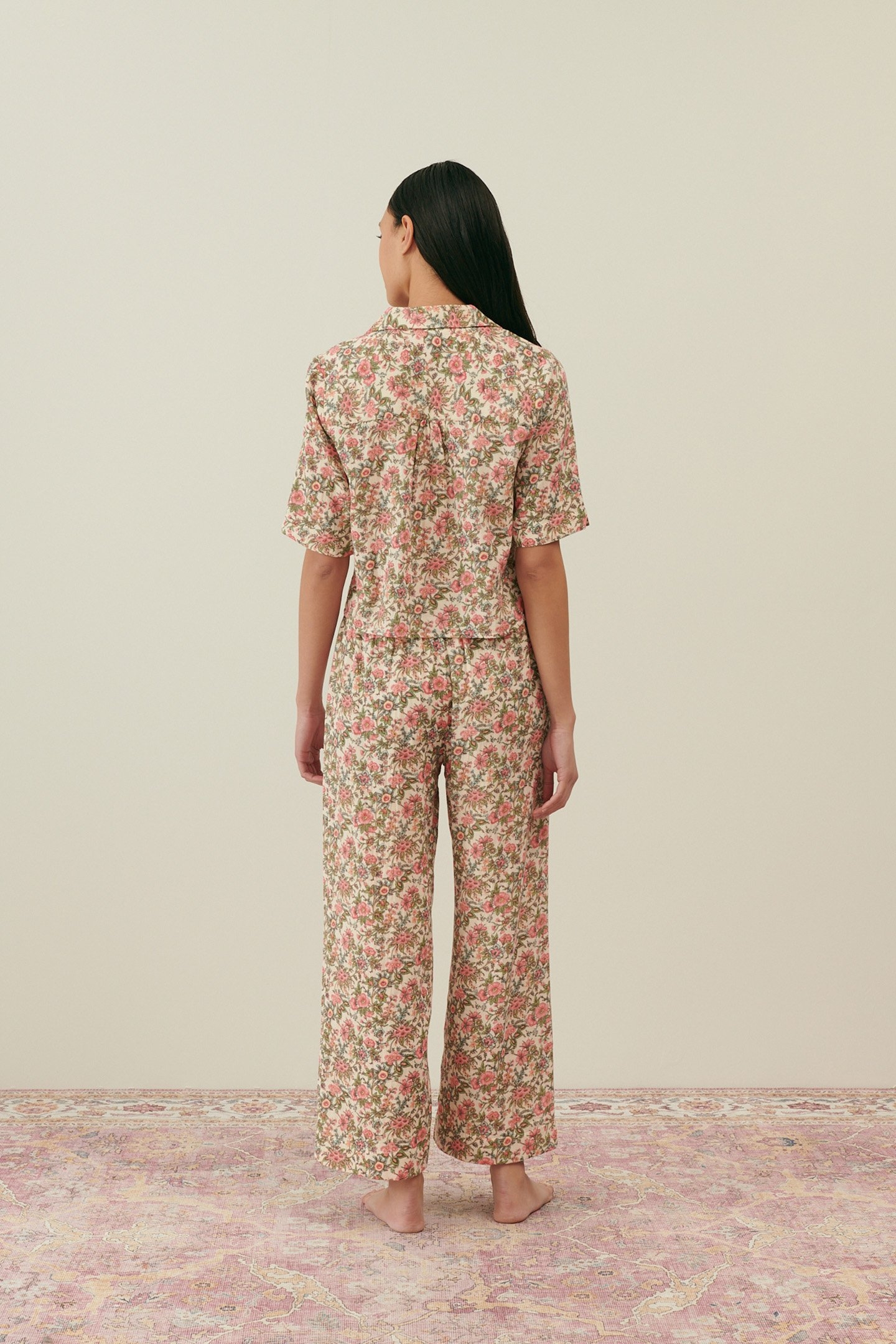 PAJAMAS PANTS MELYCIA IVORY ENCH FIELDS 2