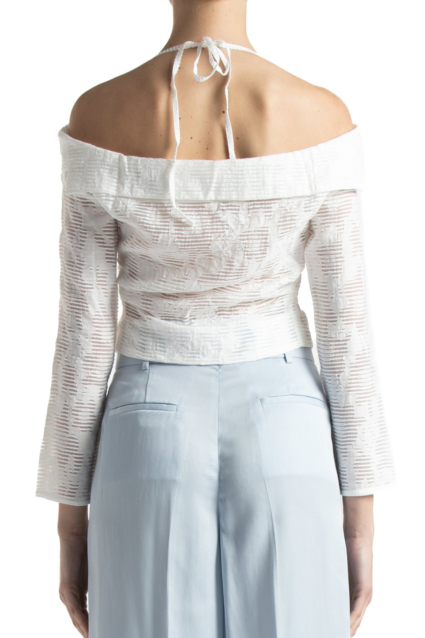 OFF-SHOULDERS TOP WHITE 2