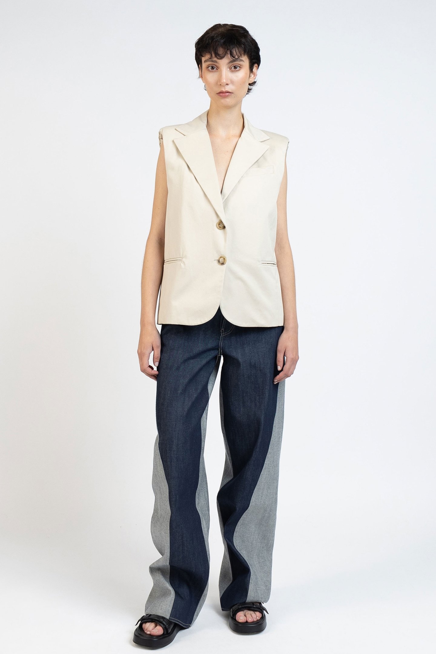 GILET JACKET BEIGE 1