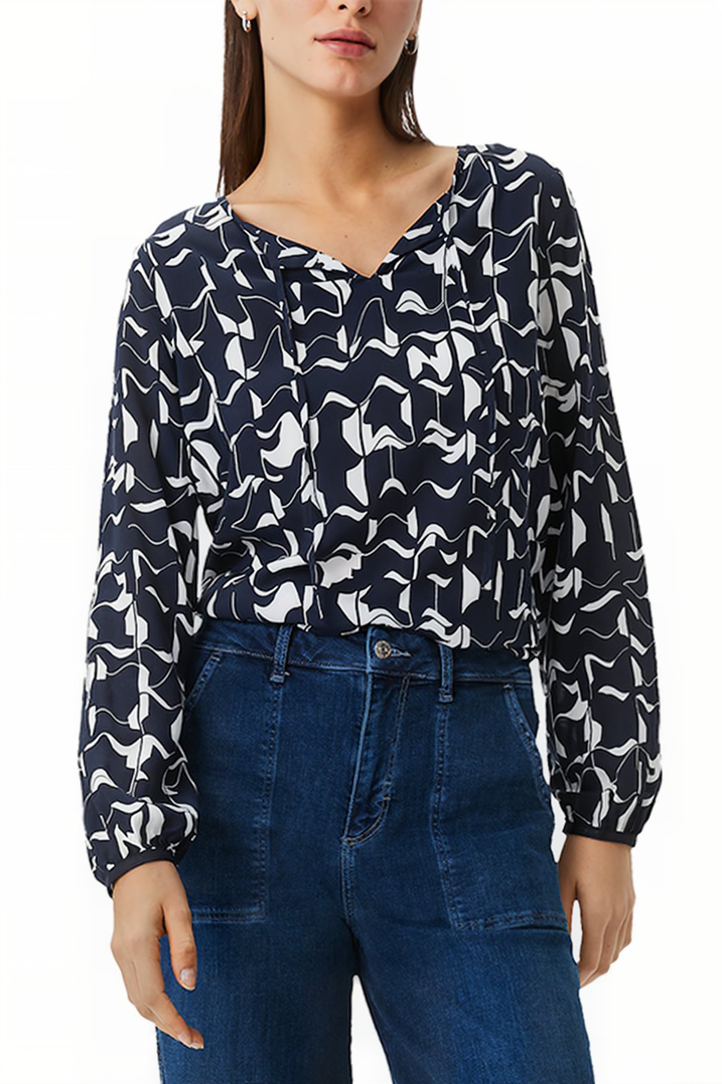 BLOUSE MARINE BLUE 1