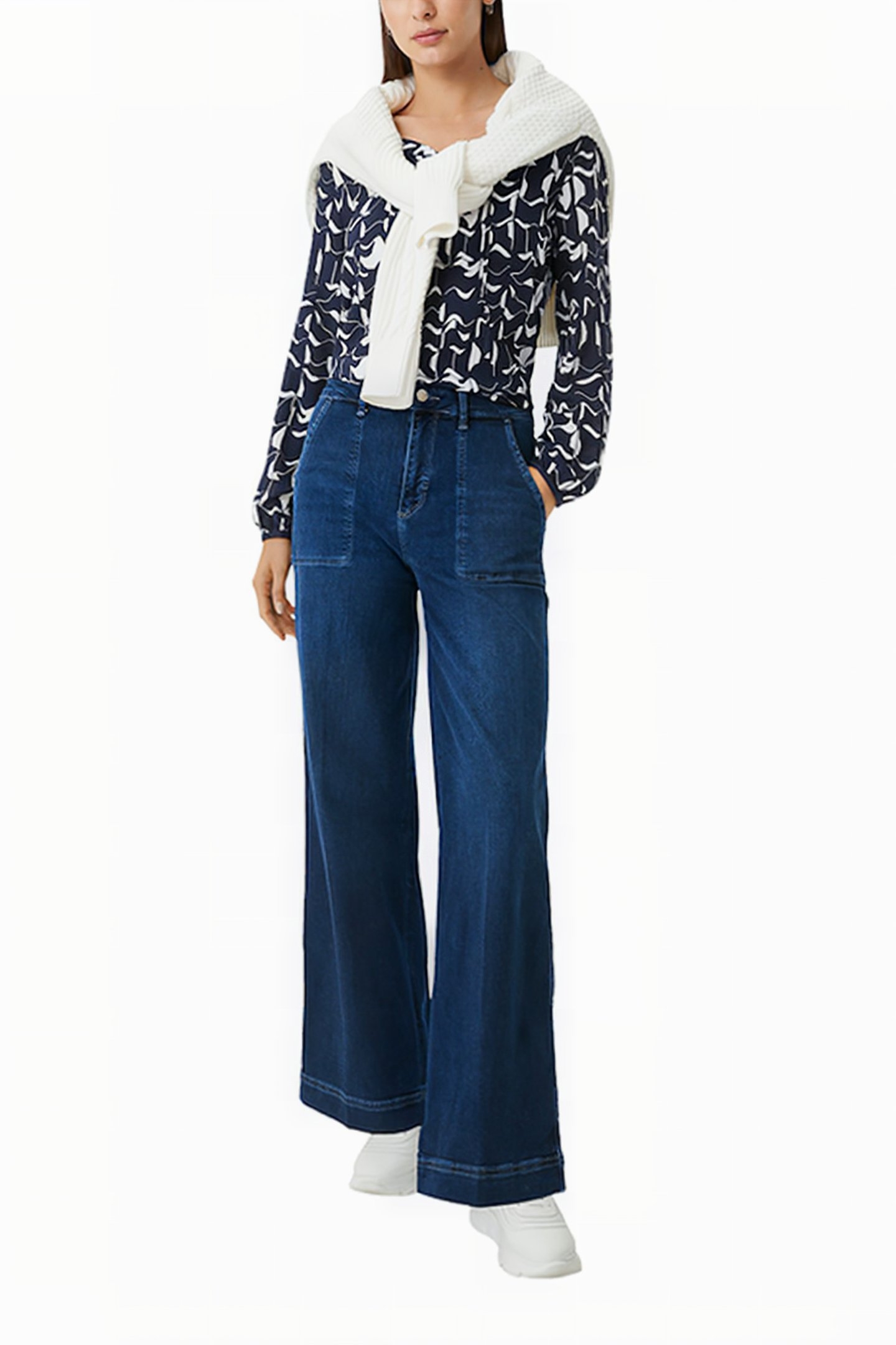 BLOUSE MARINE BLUE 4