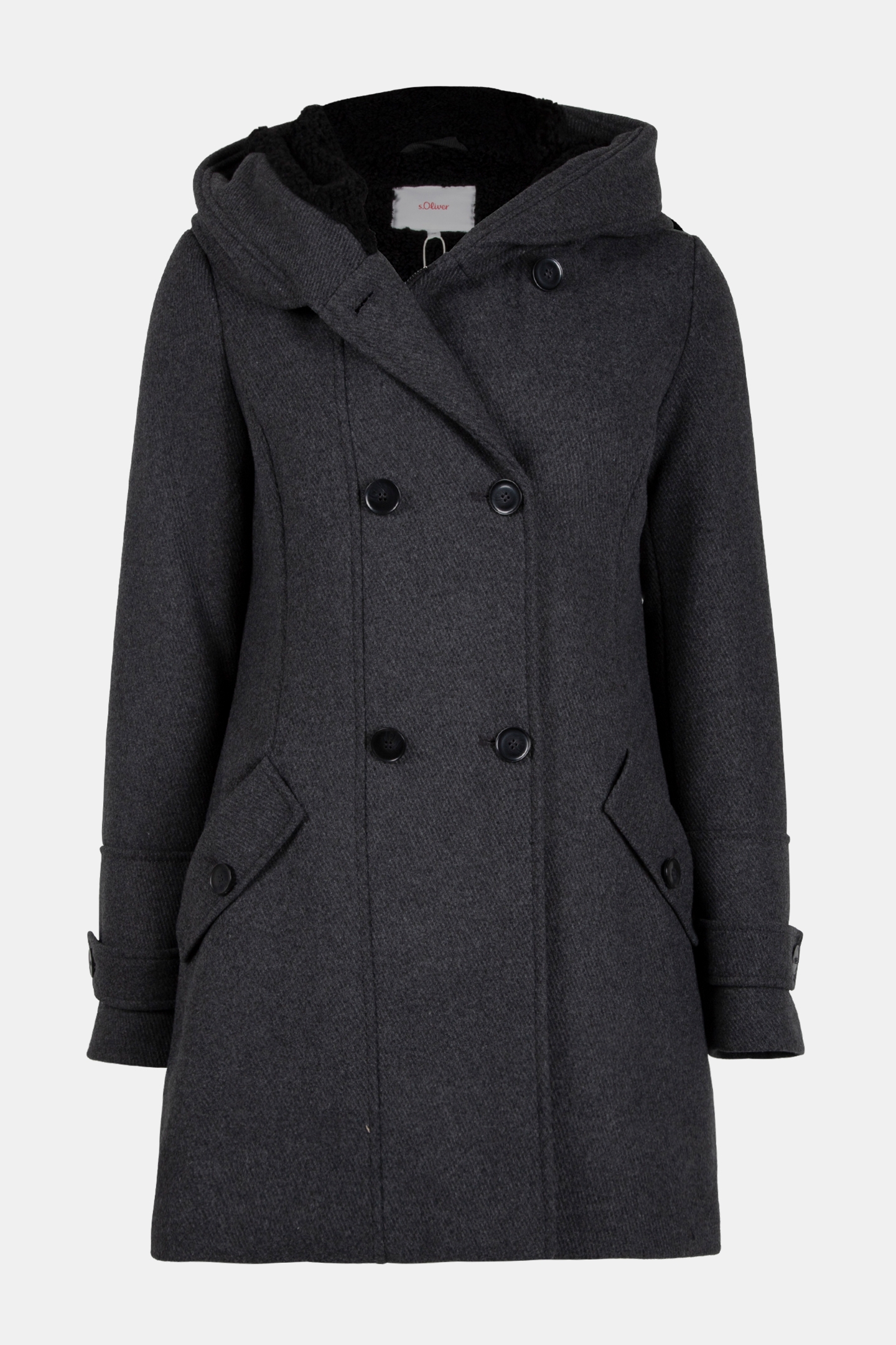 S.OLIVER JACKET OUTDOOR GREY/BLACK 3