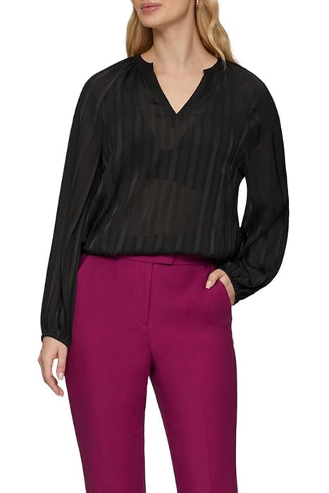 S.OLIVER BLOUSE BLACK 1