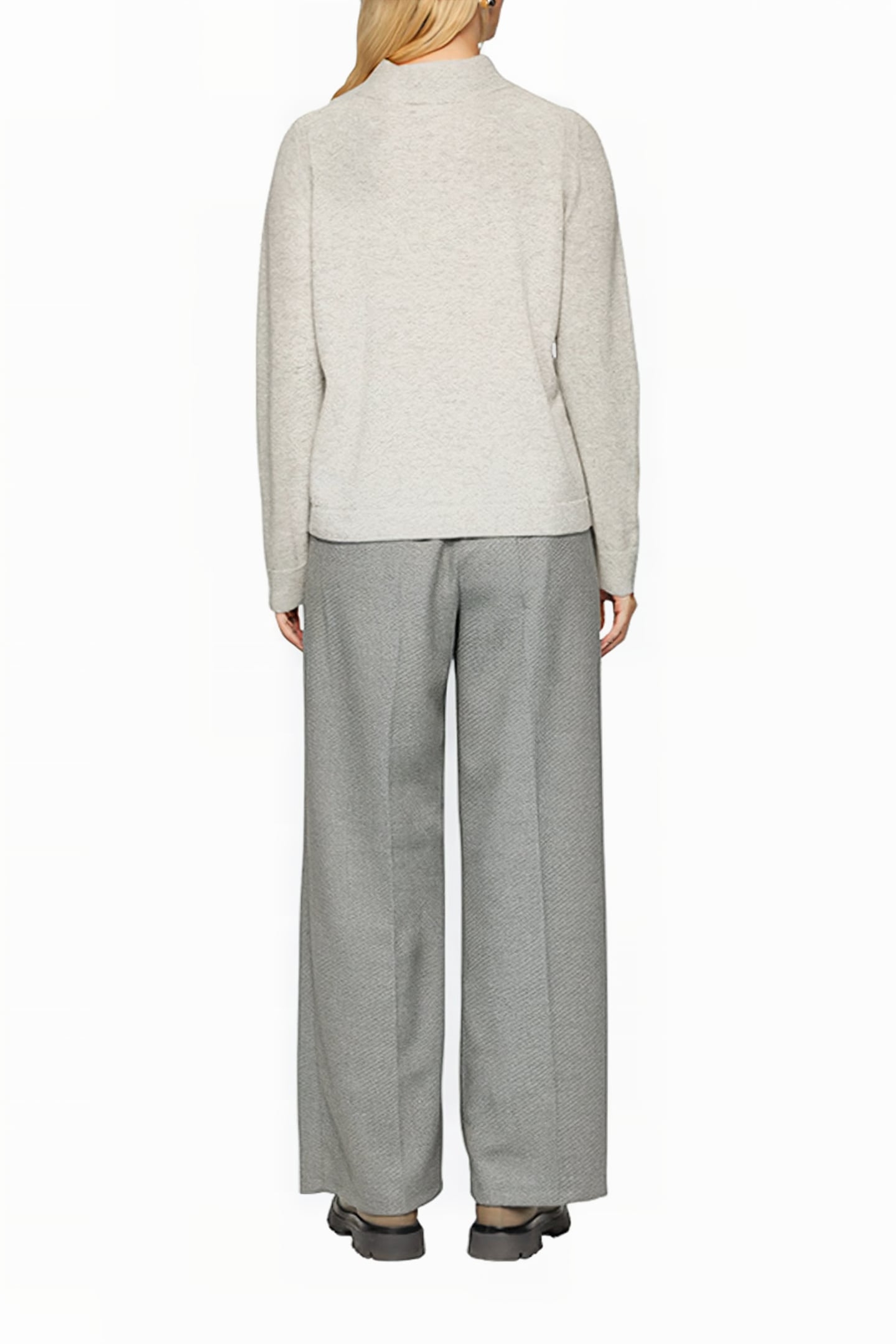 S.OLIVER PULLOVER GREY/BLACK 2