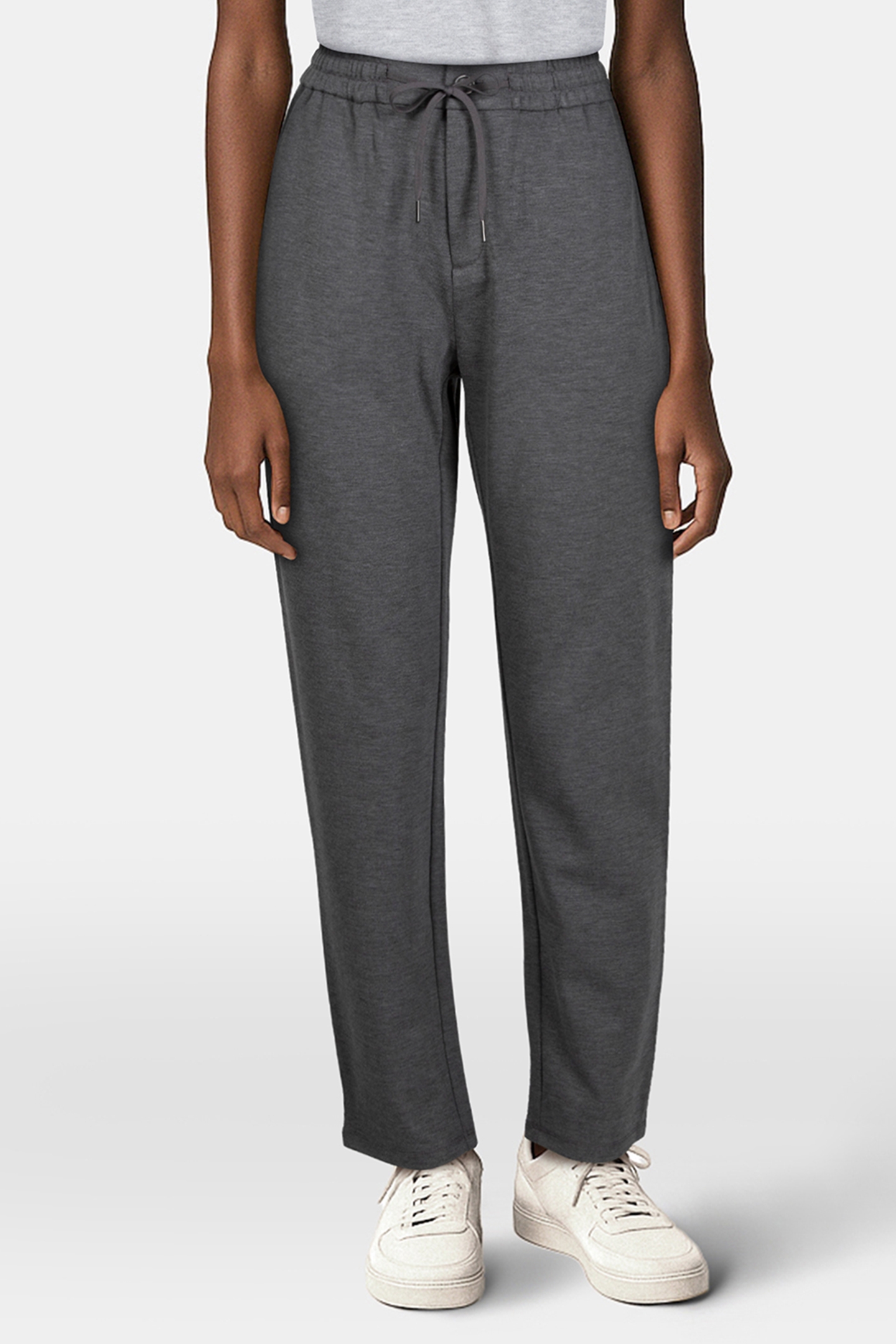 S.OLIVER PANT GREY/BLACK 1