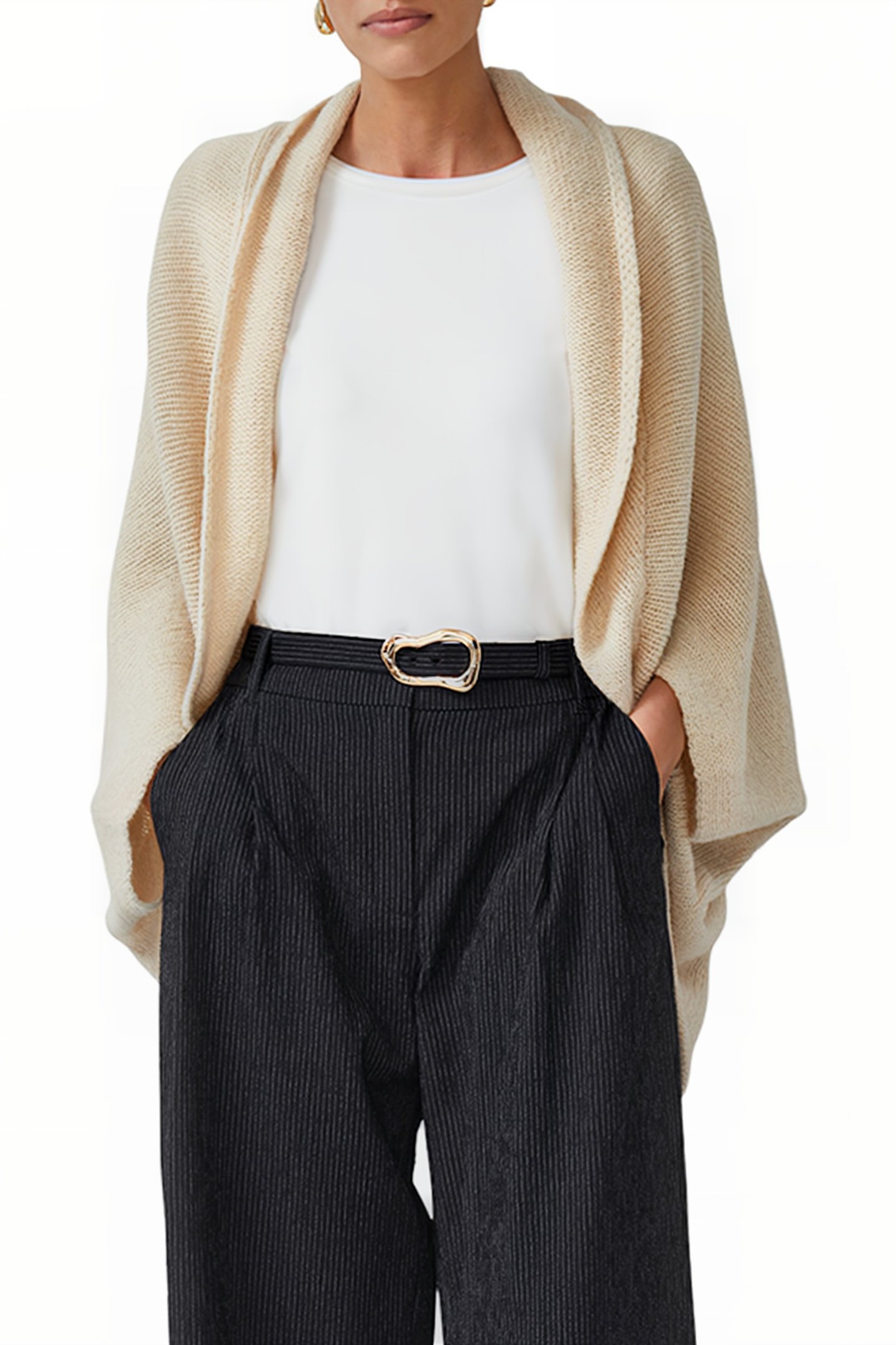 S.OLIVER CARDIGAN GREY/BLACK 1