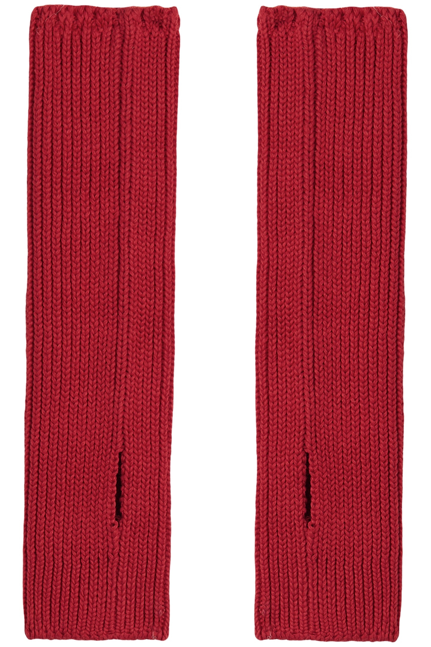 THE RED KNIT GLOVES 1