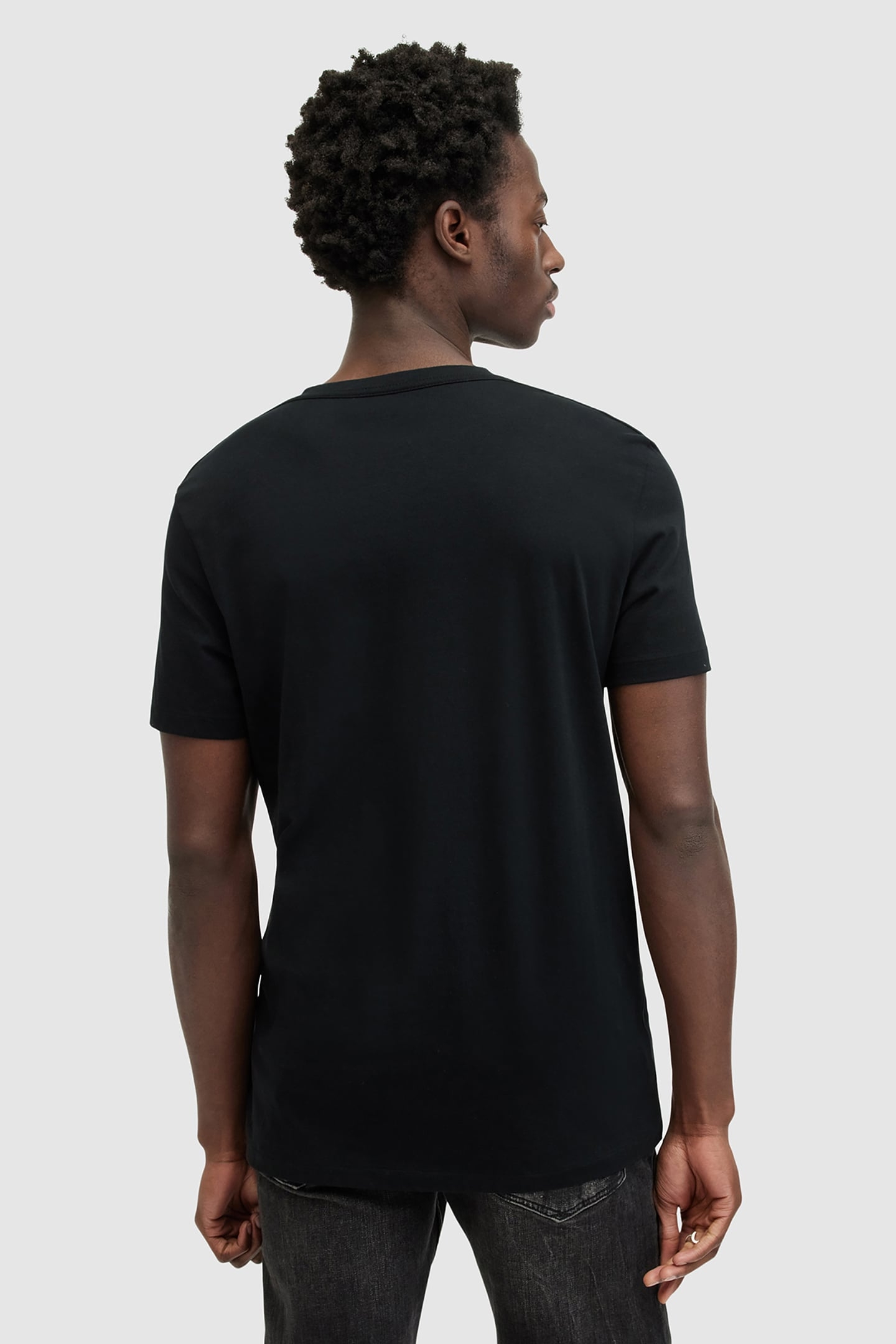 TONIC V NECK JET BLACK 3