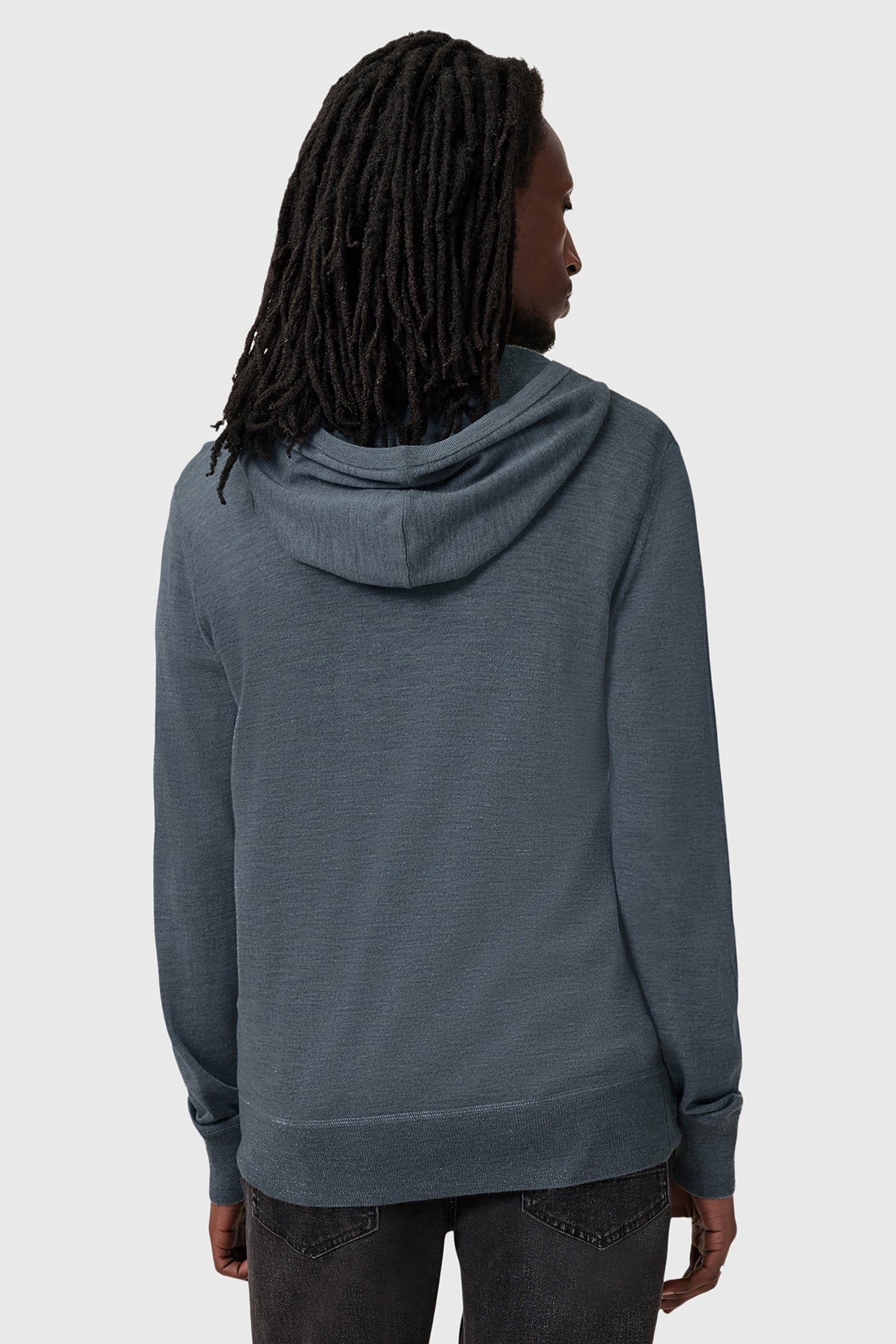 MODE MERINO ZIP HOOD PITCHED BLUE 4