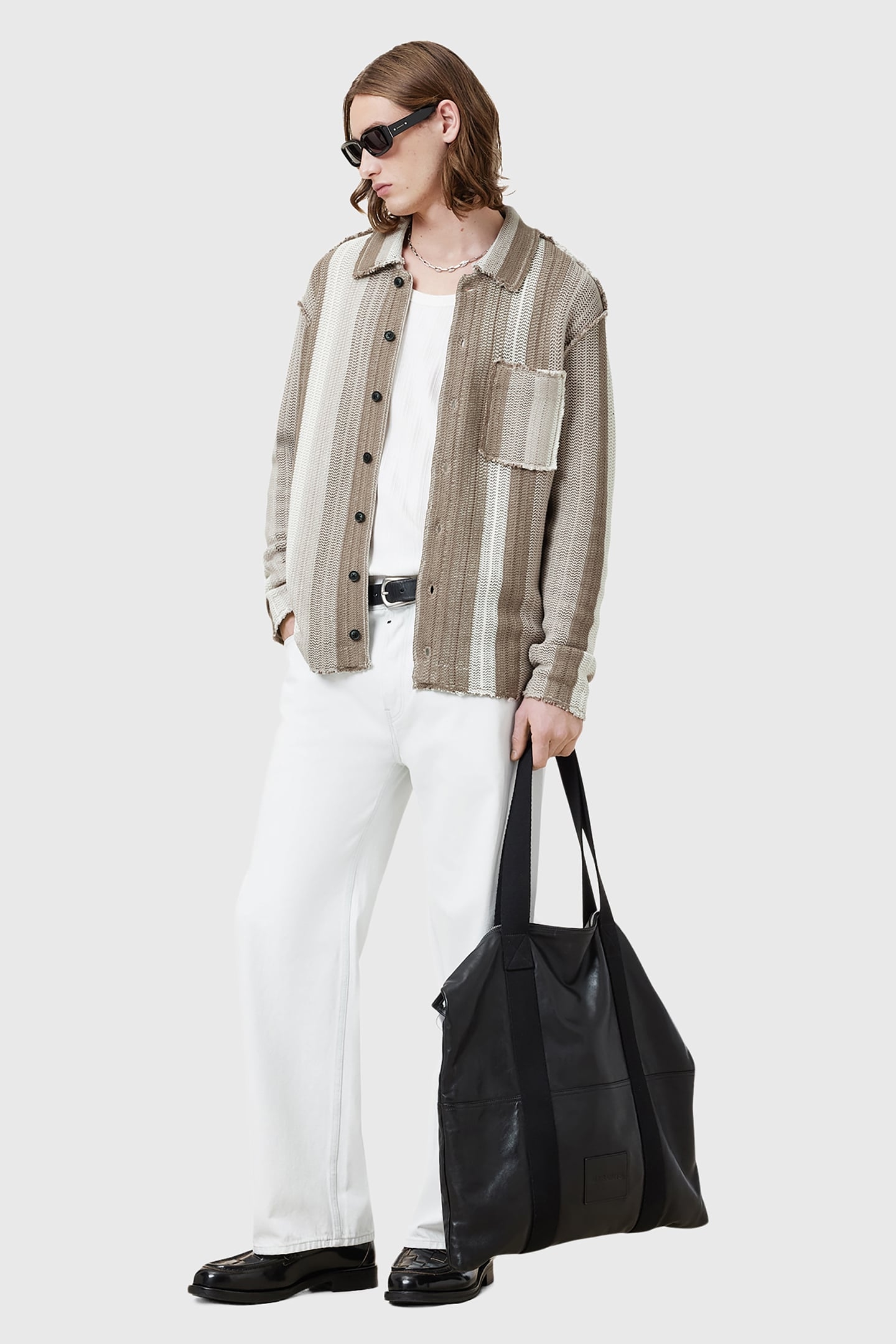 TRUCK CARDIGAN PLASTER TAUPE 3