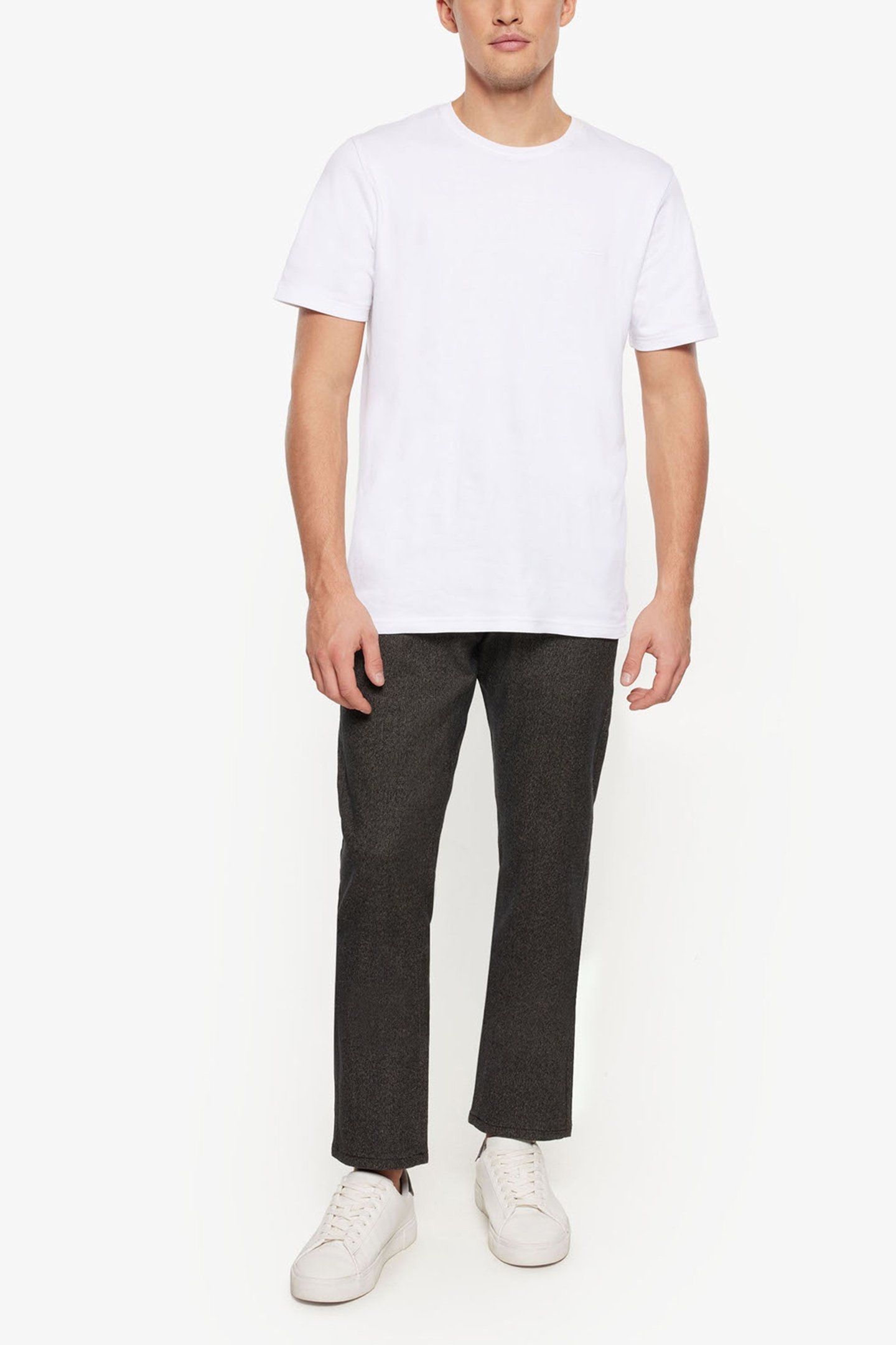 ODAMSI WOOL LOOK PANTS BLACK 3