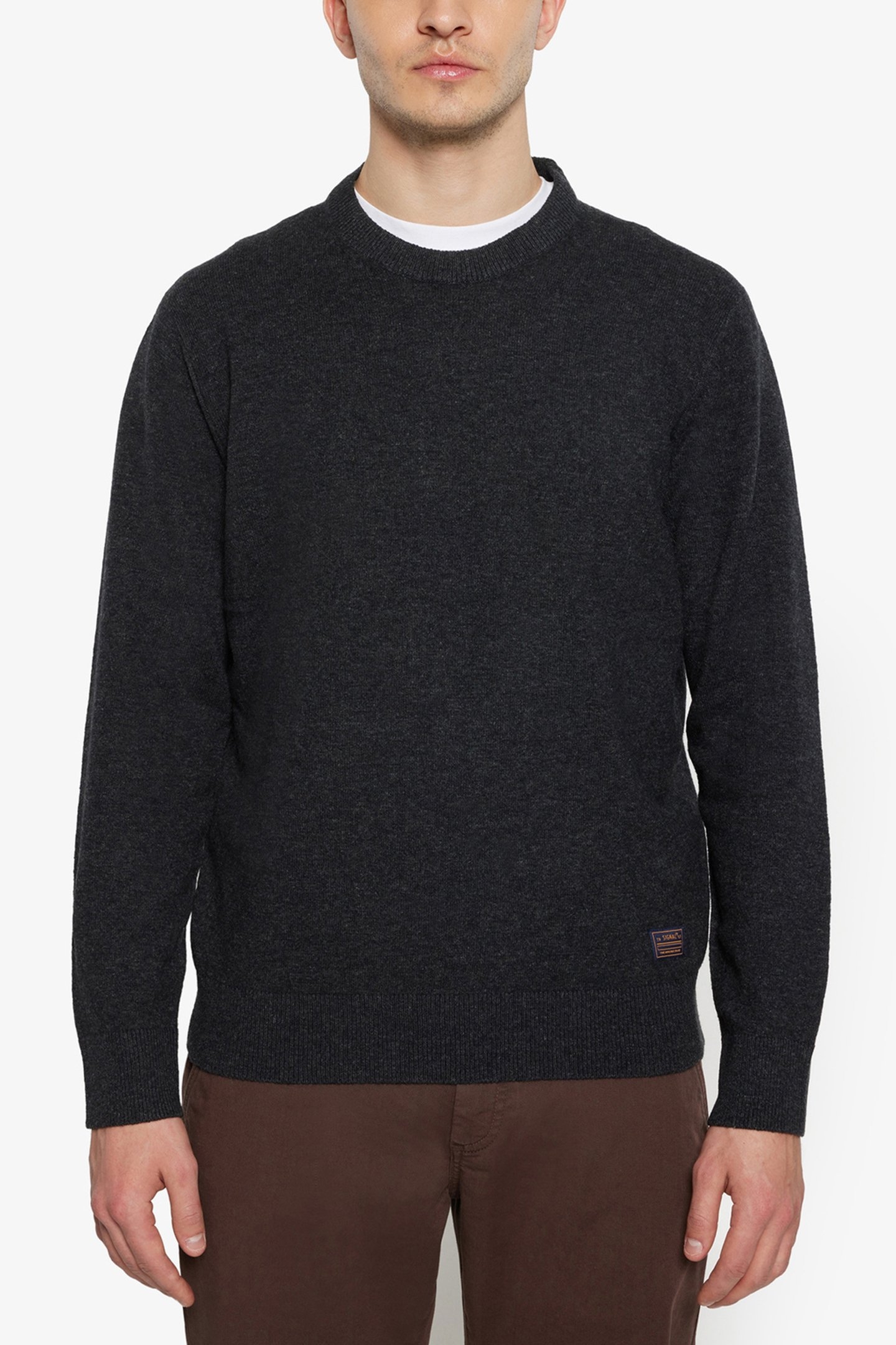 RICCOSI + KNIT GREY VOLCANO MELANGE 1