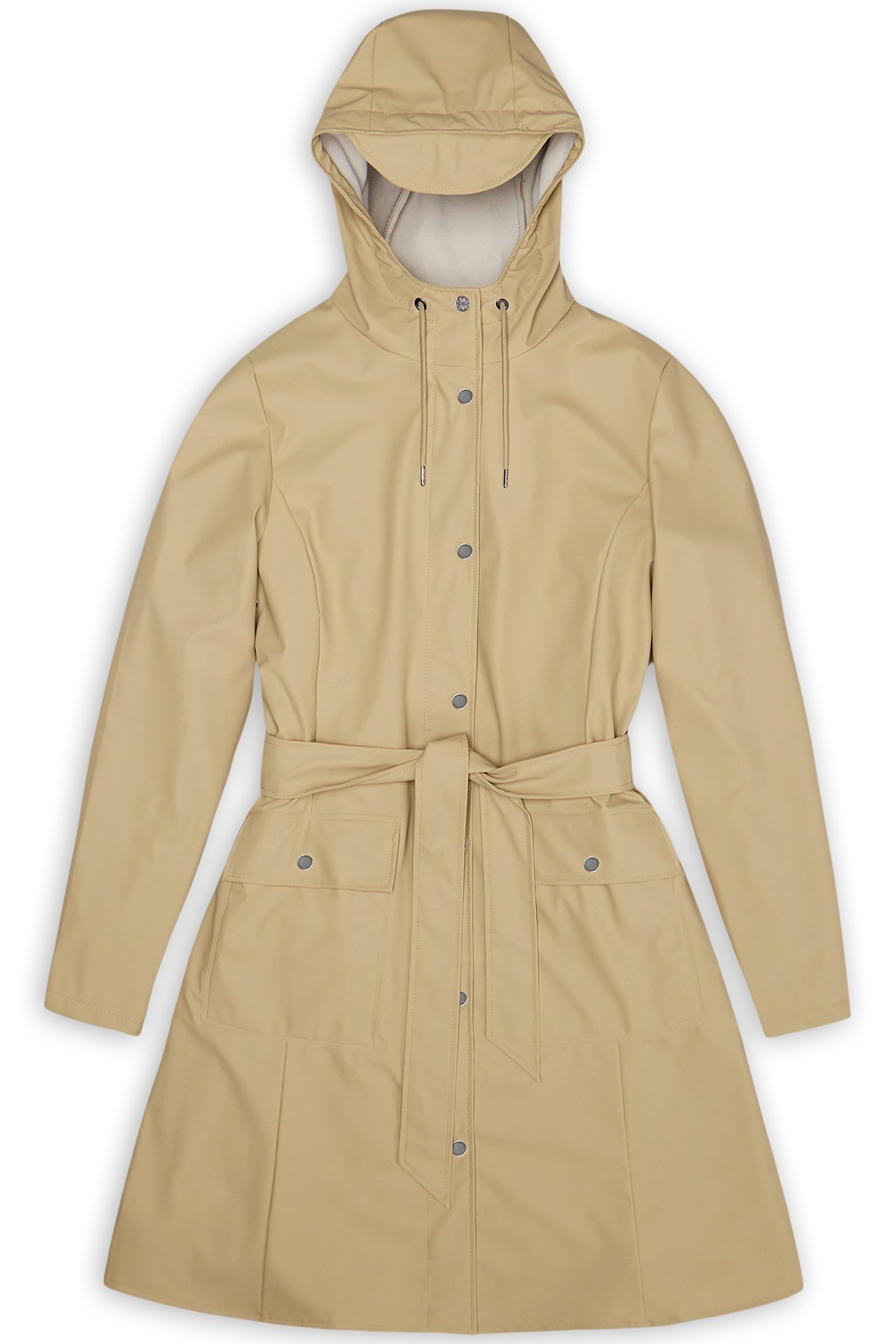 CURVE LONG JACKET W3 SAND 1