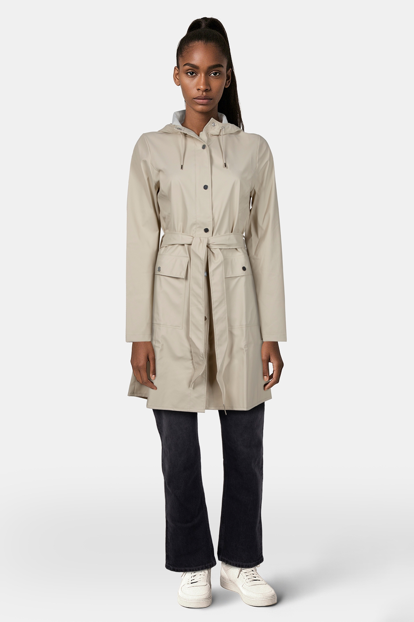 CURVE LONG JACKET W3 DUNE 2