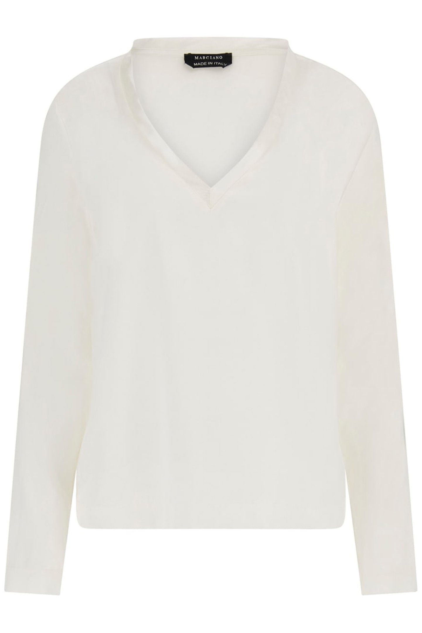 MARCIANO BY GUESS DENISE LS TOP EGGSHELL ECRU 1