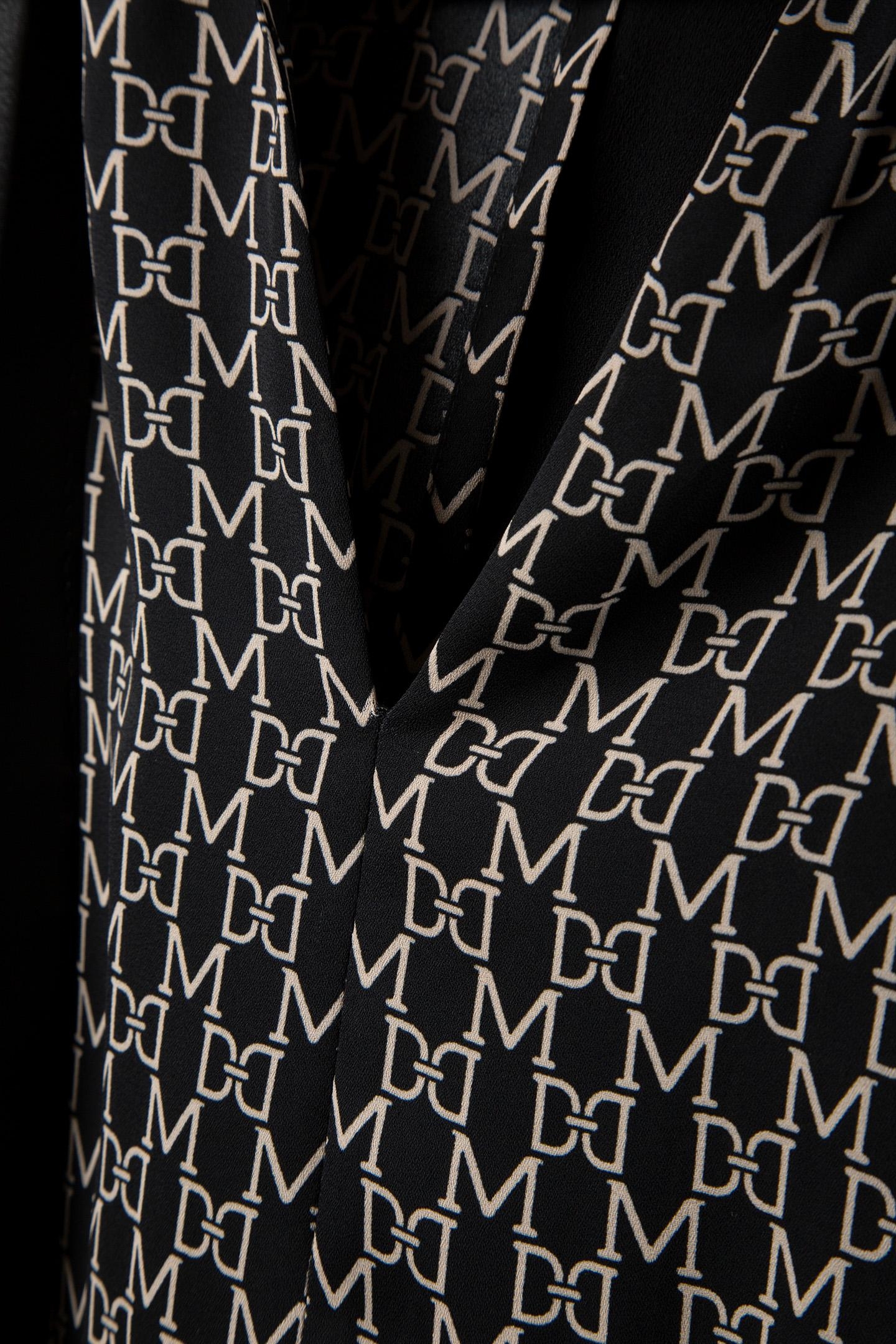 MARCIANO BY GUESS EDITH MIX FABRIC JUM NEW MONOGRAM BLACK B 6