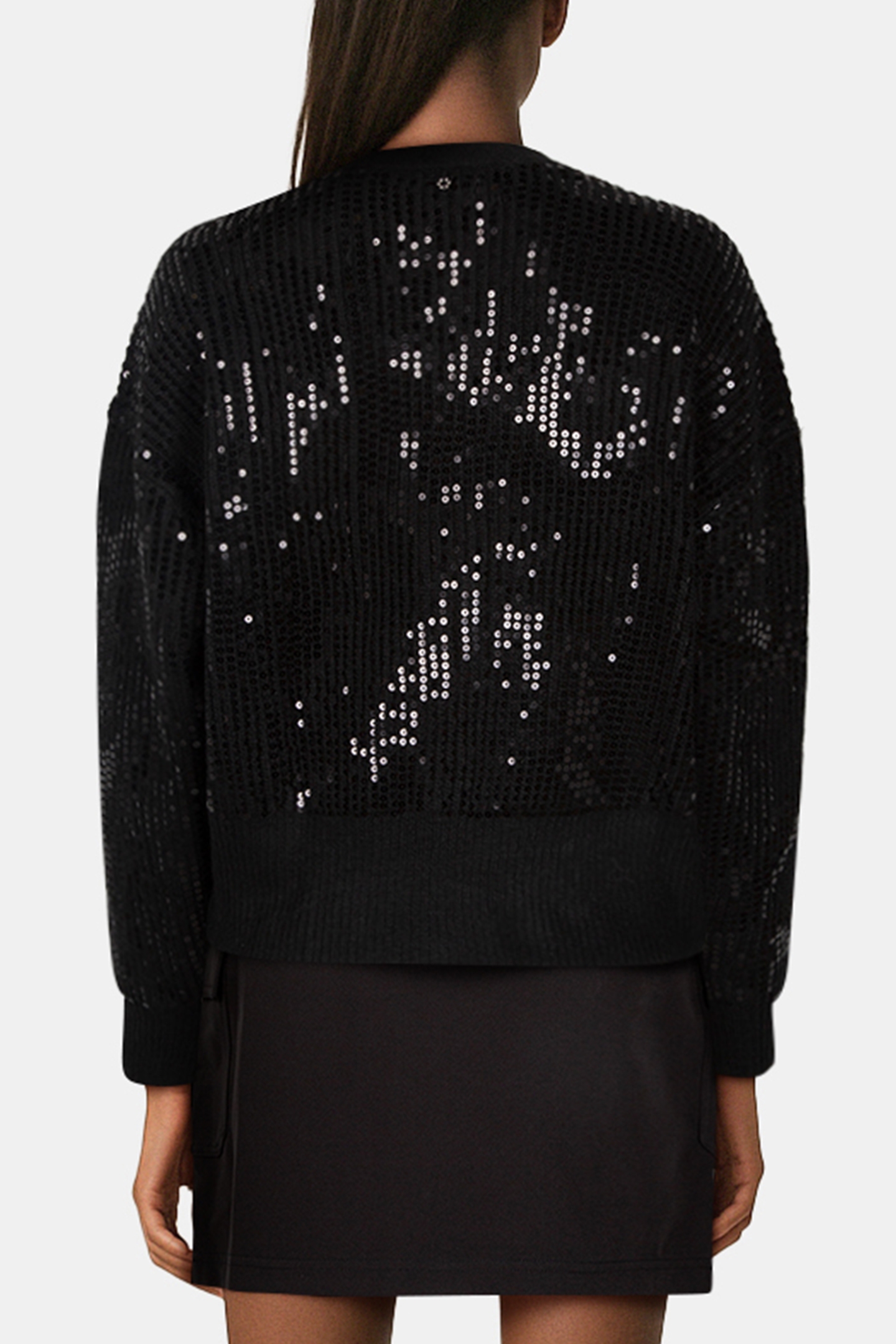 RILEY LS VN SEQUINS JET BLACK A996 2