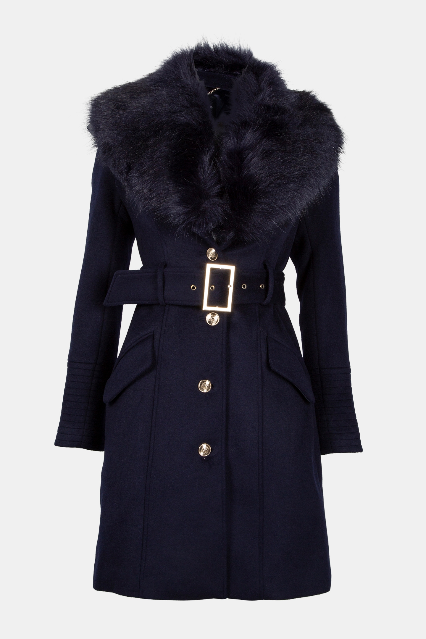 LORETA COAT SMART BLUE MULTI 3