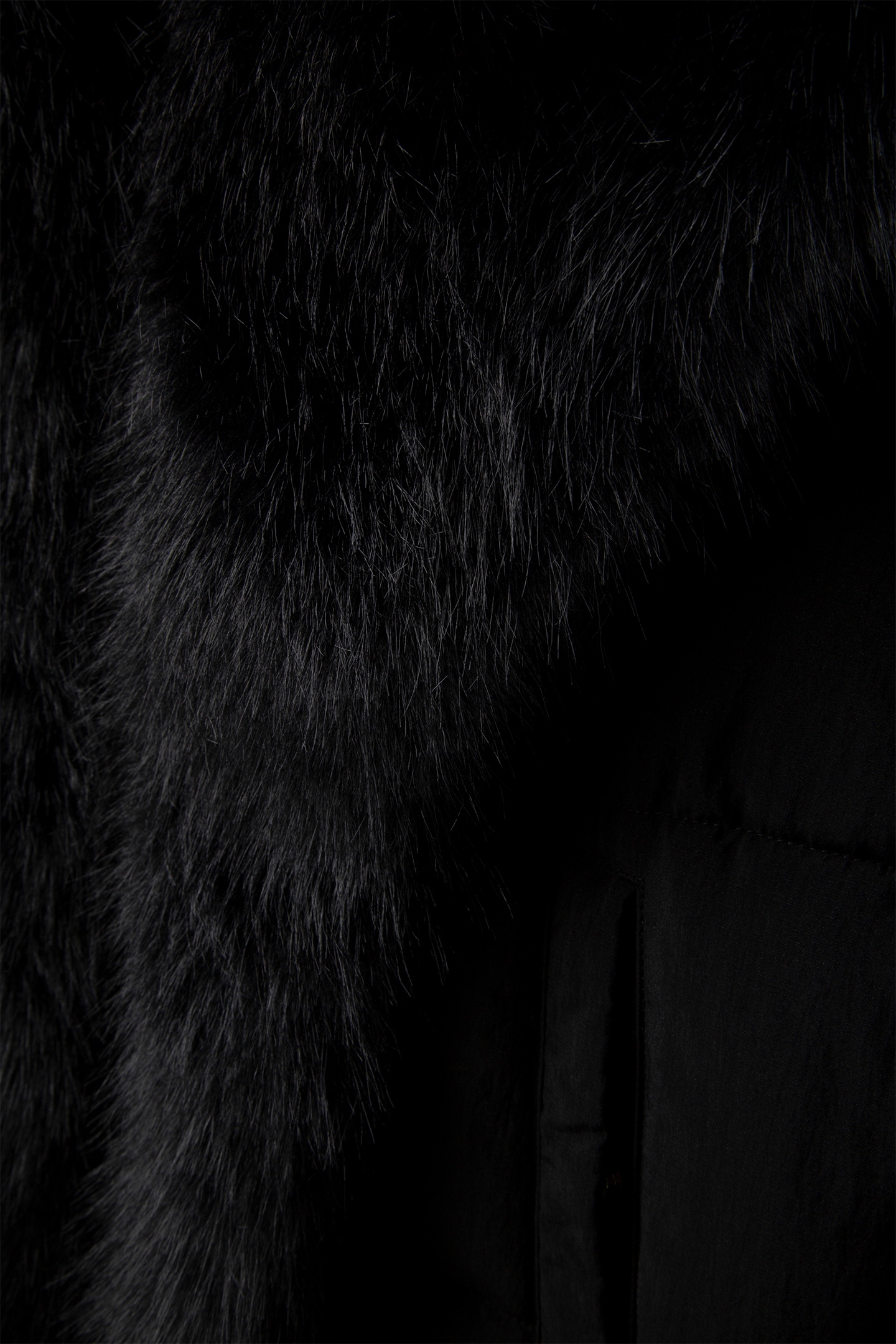 MARCIANO BY GUESS ZOE PUFFER JACKET JET BLACK 5