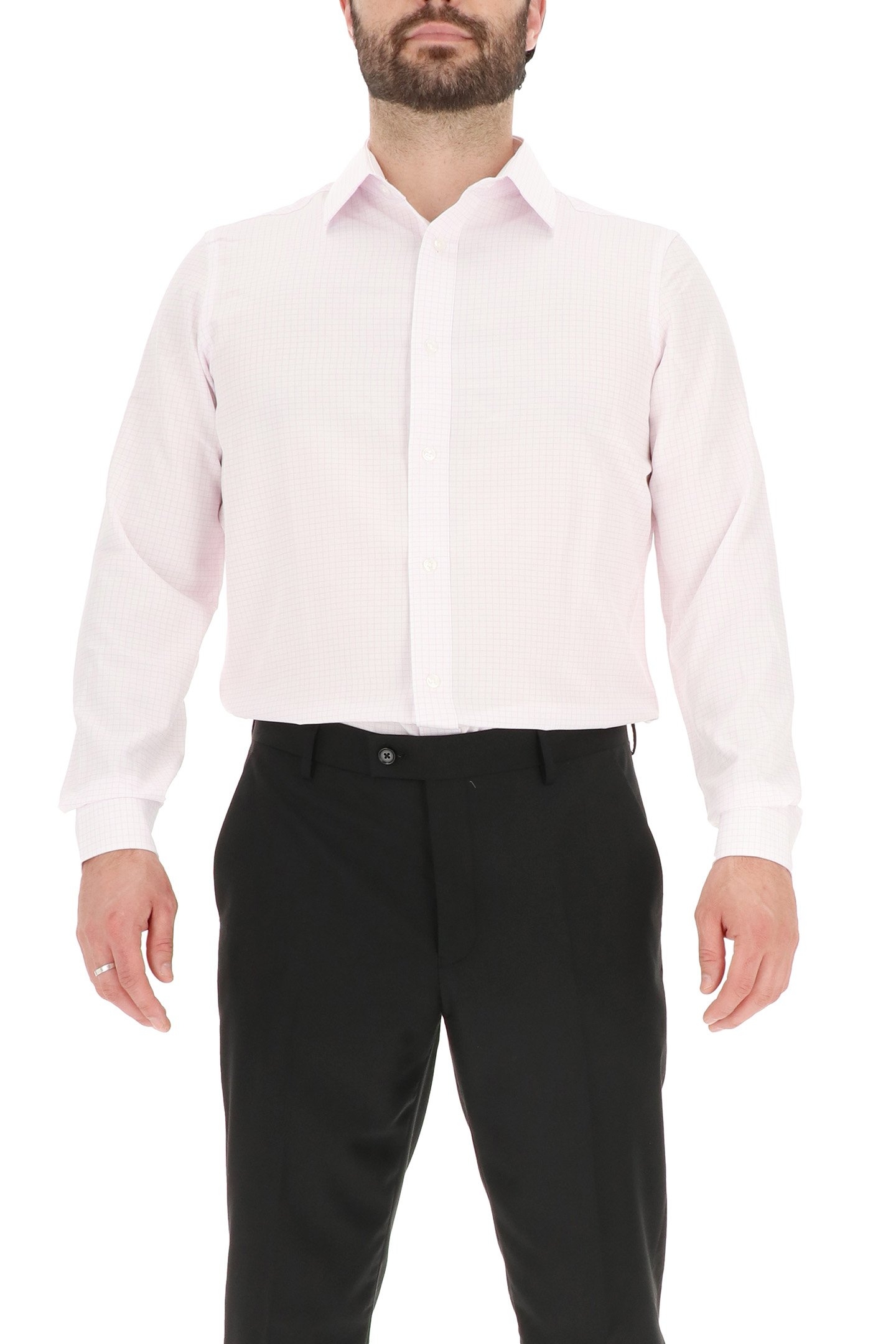 4 WAY STRETCHDRESS SHIRT LAVENDER 1