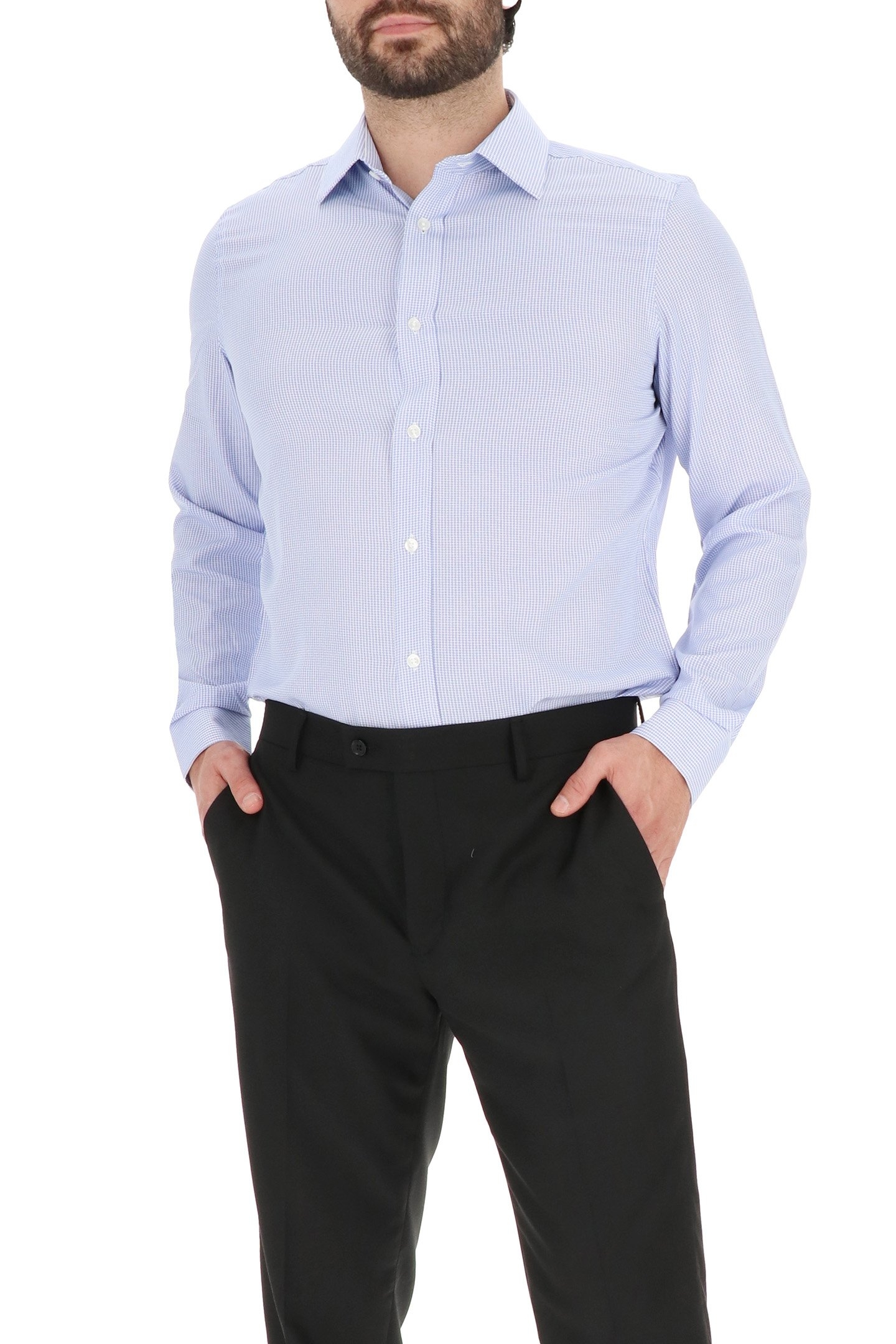 4 WAY STRETCHDRESS SHIRT ROYAL BLUE 4