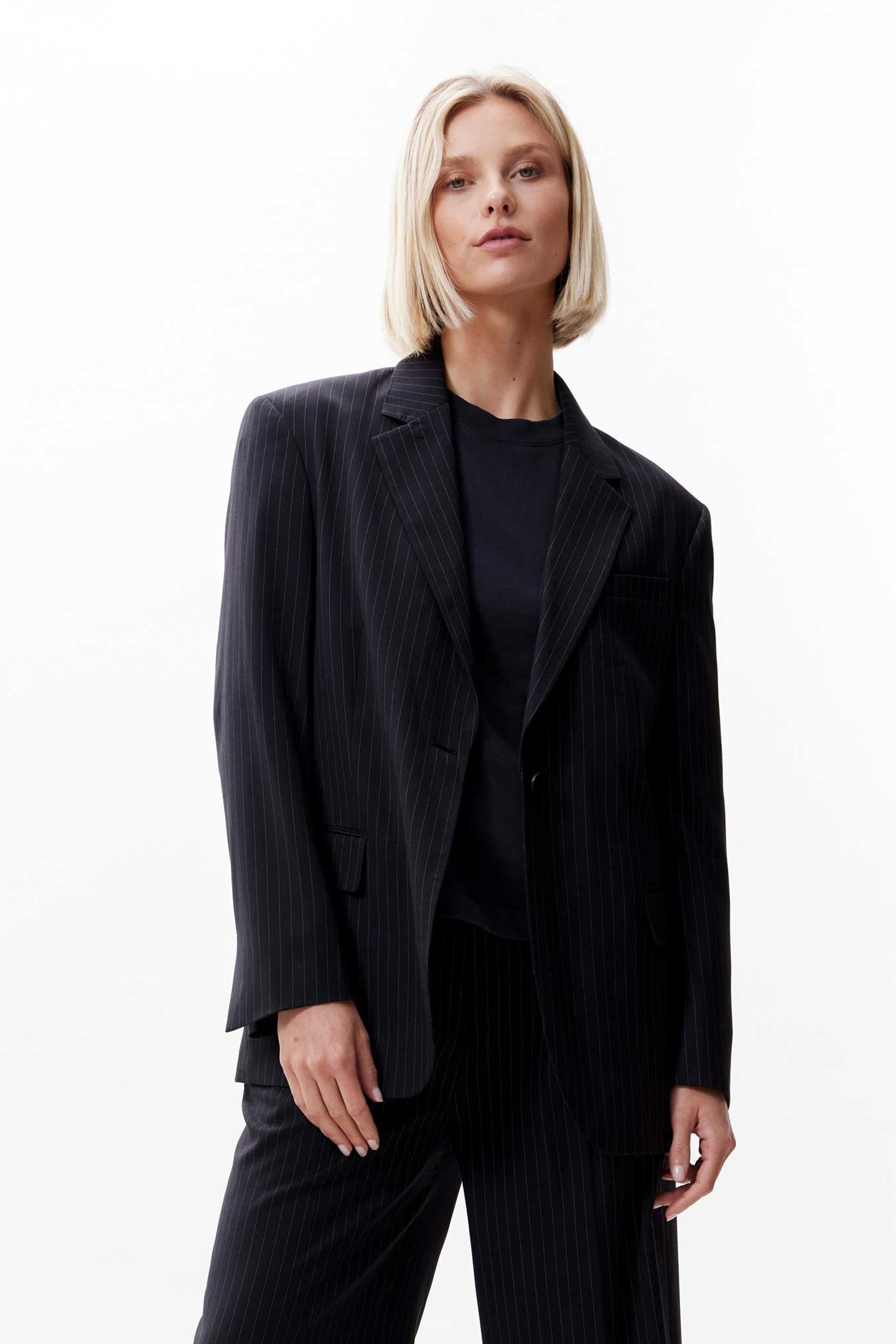 RELAXED BLAZER BLACK 1