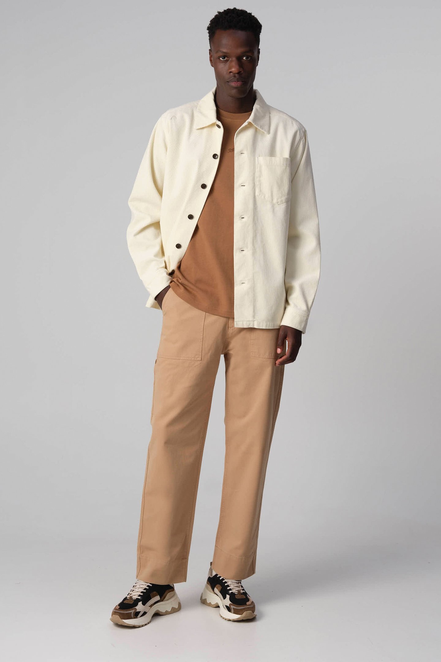 J.C. RAGS ROUX OVERSHIRT COCONUT MILK 3
