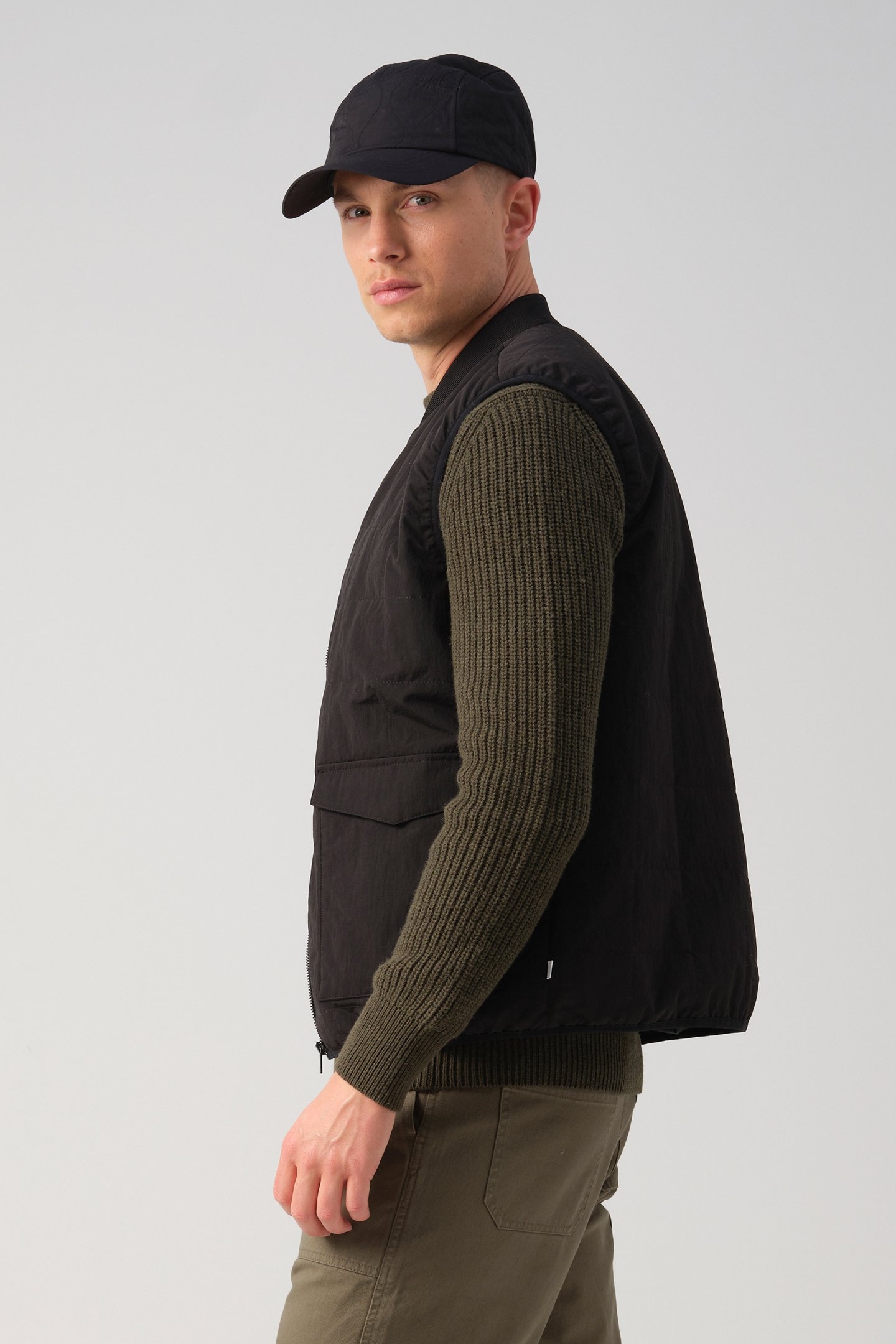 J.C. RAGS RAFE BODYWARMER BLACK 4