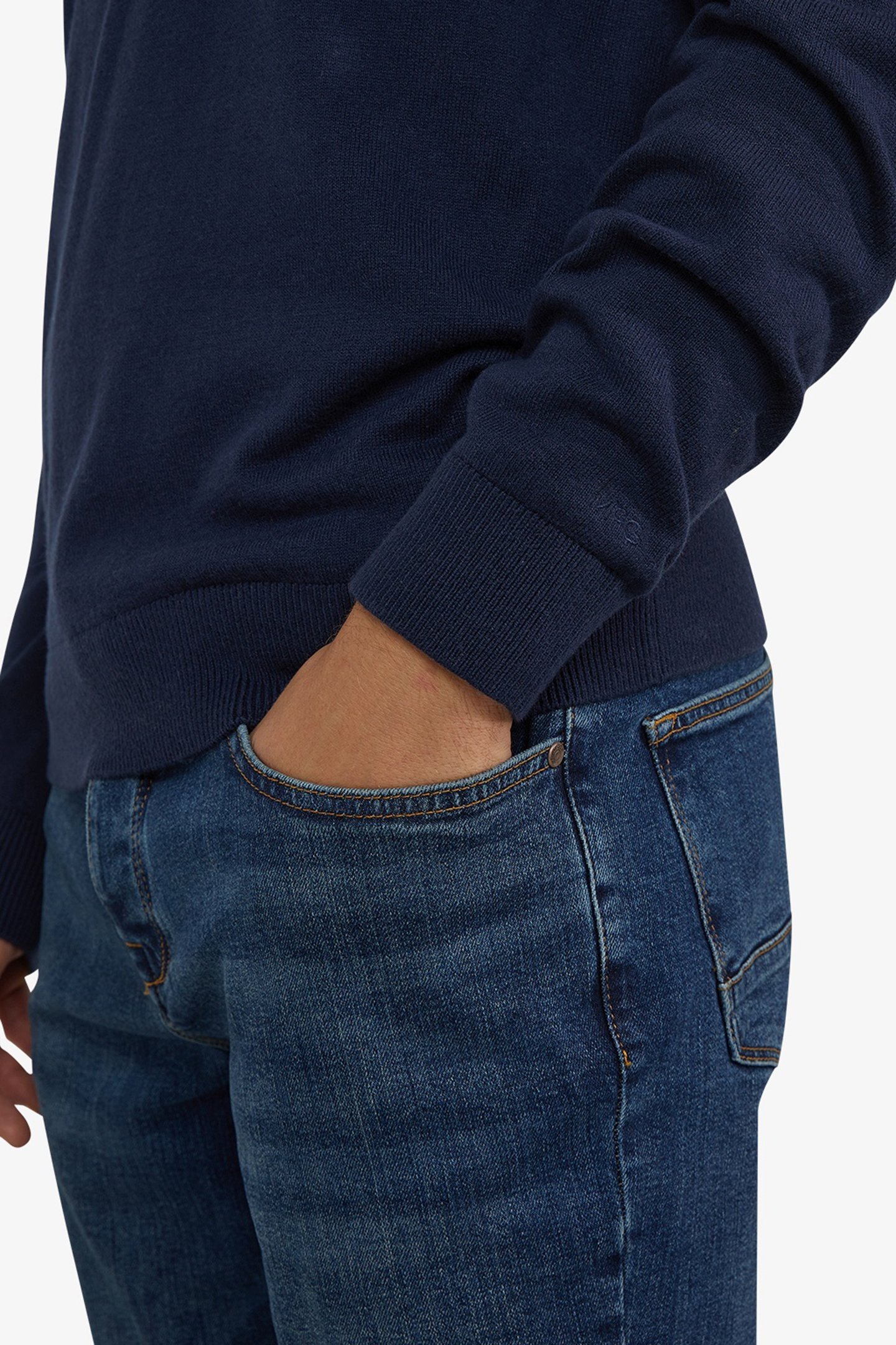 ROLL NECK SWEATER NAVY 4