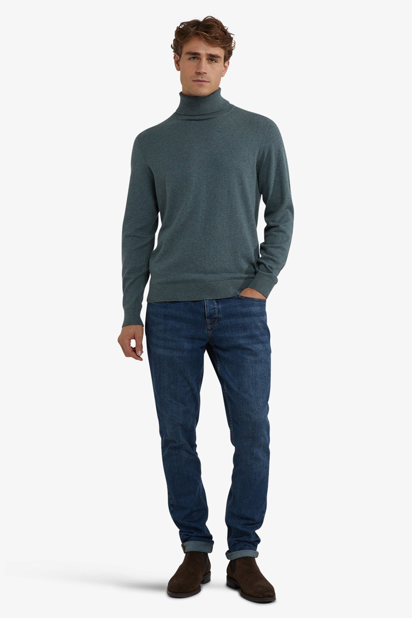 ROLL NECK SWEATER WINTER SAGE 2
