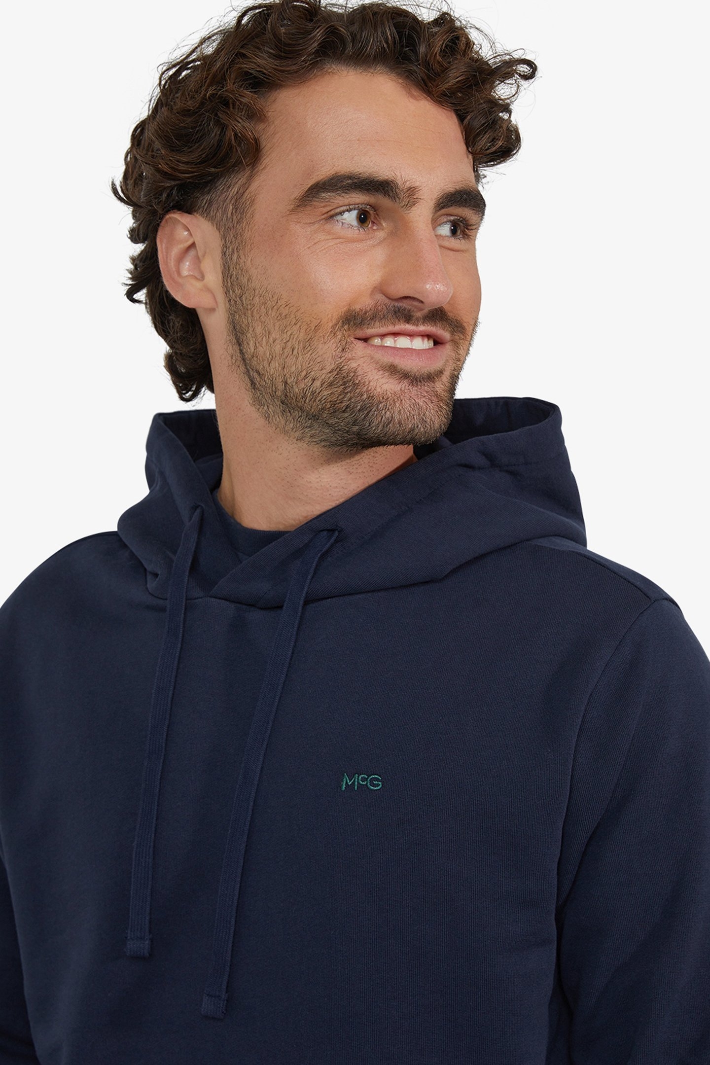 LOGO HOODY NAVY 4