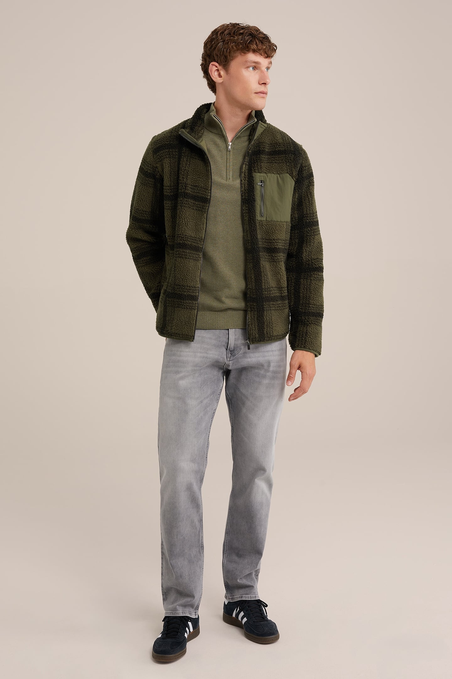 VEST MET RITS DARK GREEN 3