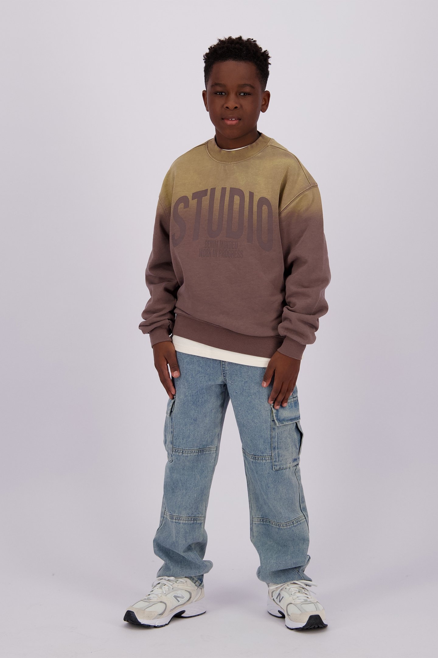 BOYS NEBRAS SWEATER MUTED PURPLE 1
