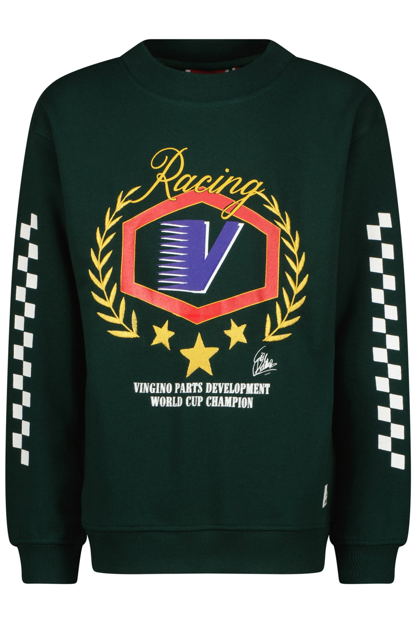 BOYS NARIN SWEATER RACING GREEN 3