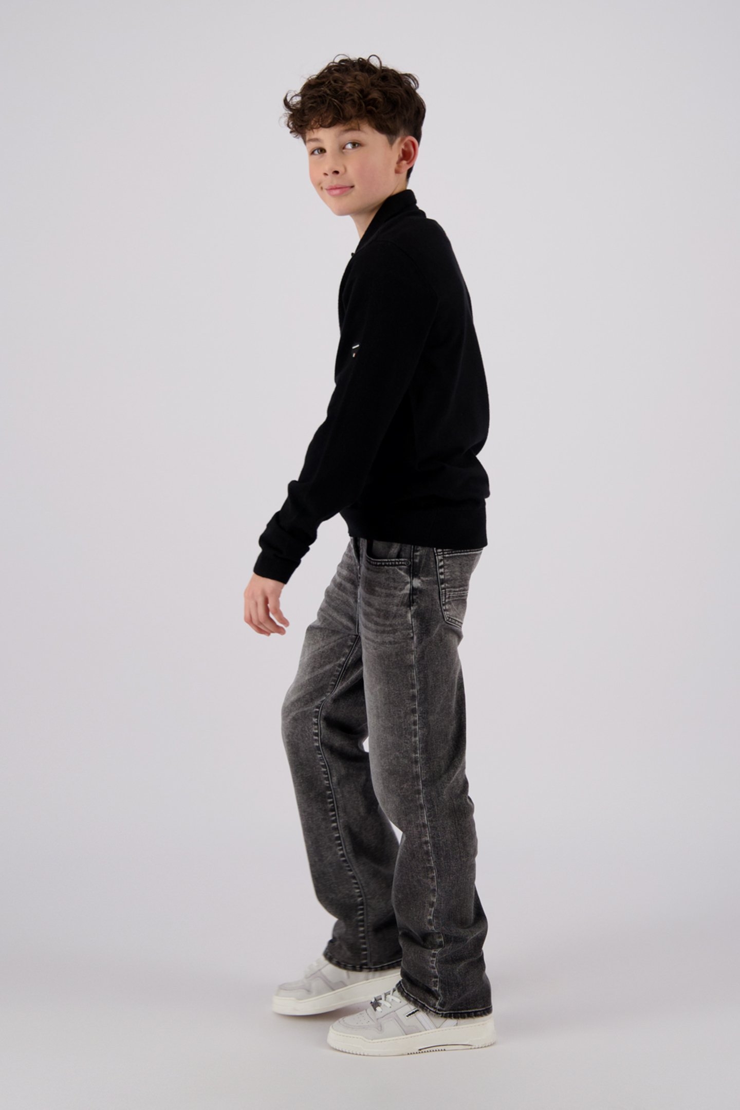 BOYS PER POLO / RUGBY DEEP BLACK 5