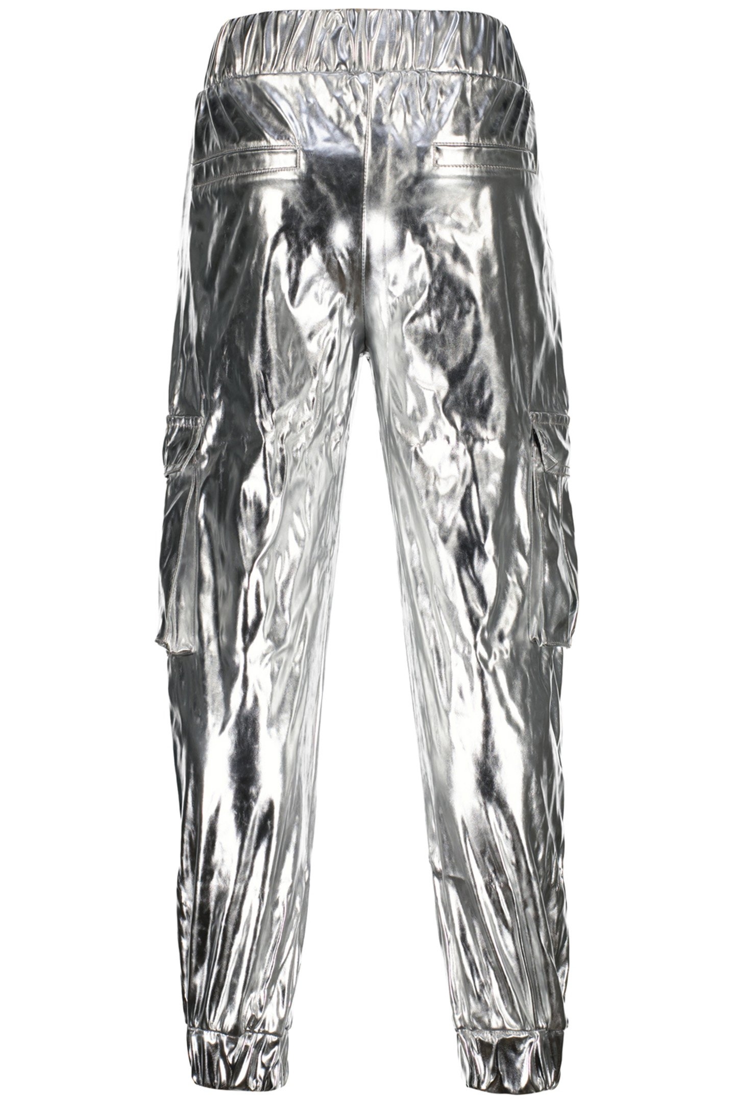 GIRLS SHYLA PANTS SILVER METALLIC 4