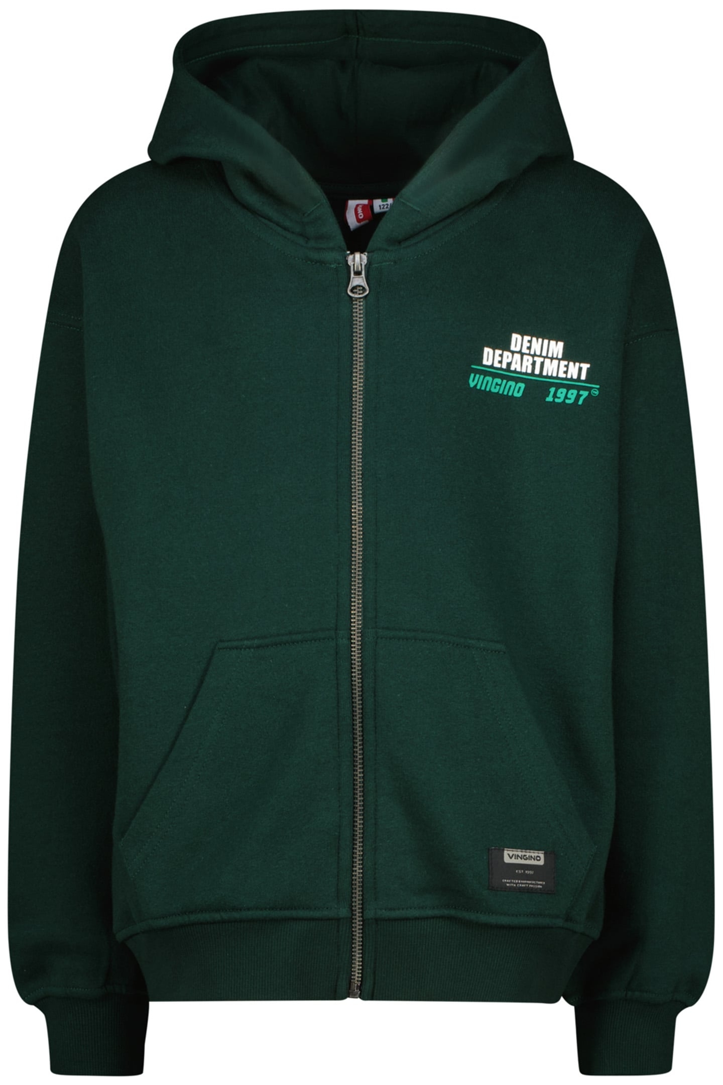 BOYS OPAC VEST RACING GREEN 1