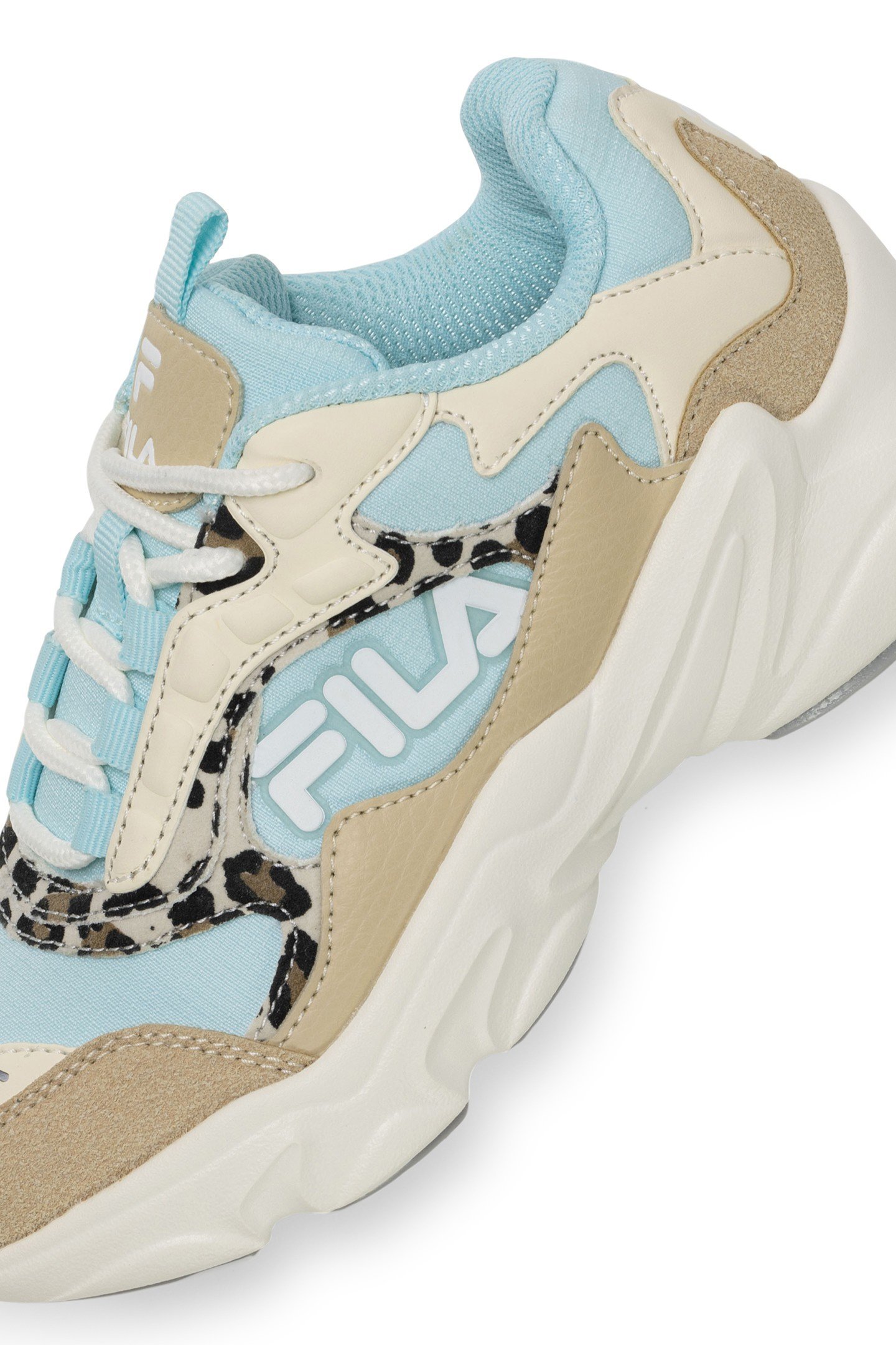 GIRLS COLLENE LOGO ANTIQUE WHITE-BLUE GLOW 6