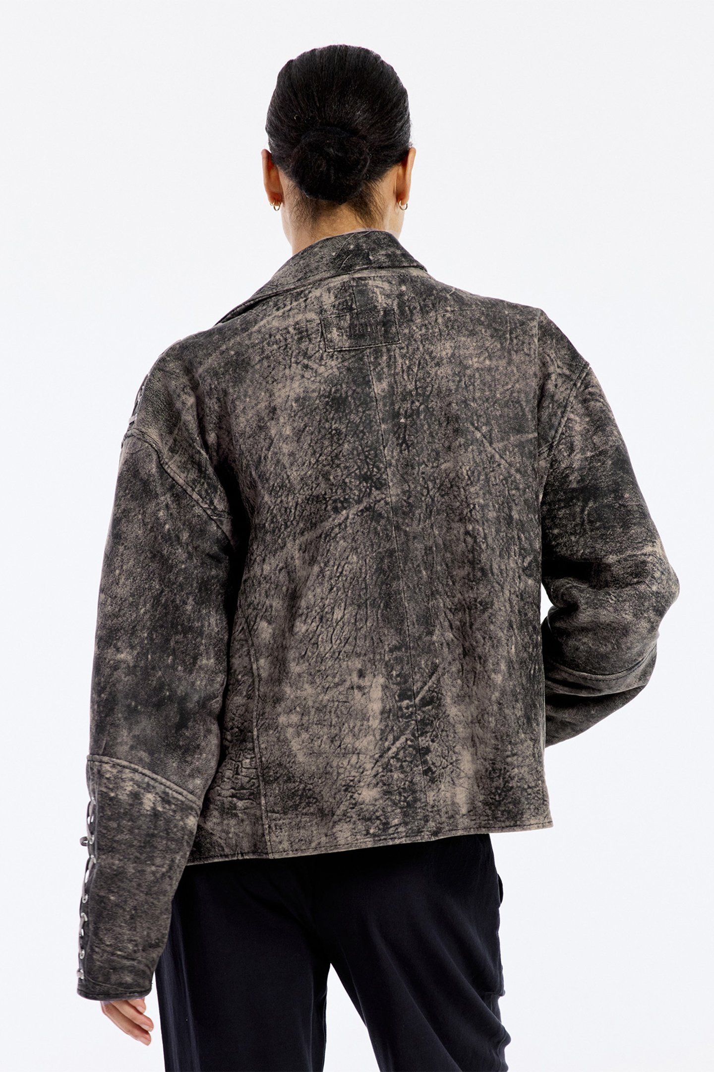 GIGI LEATHER JACKET BLACK 2