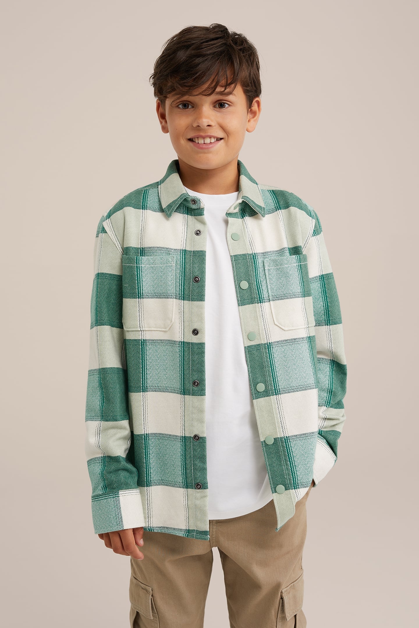 OVERSHIRT LIGHT GREEN 1