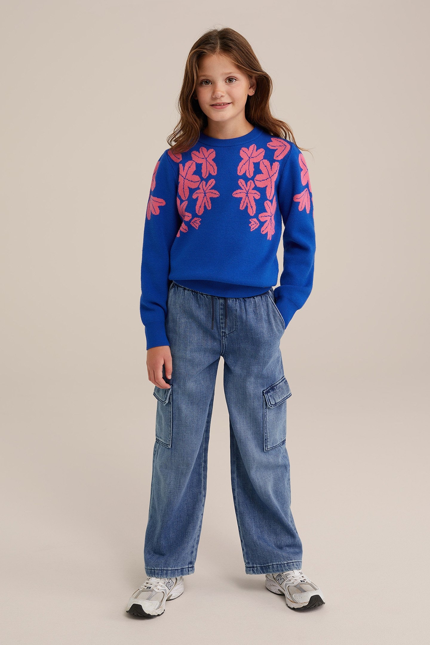 GEBREIDE TRUI COBALT BLUE 2