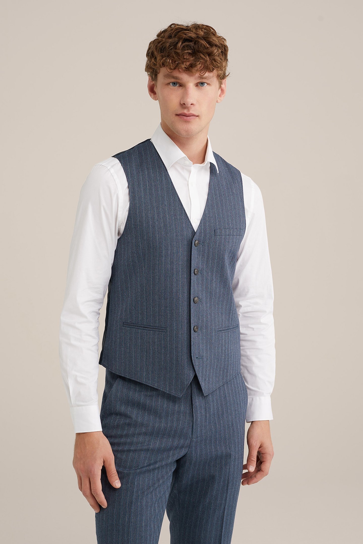 WAISTCOAT GREYISH BLUE 1