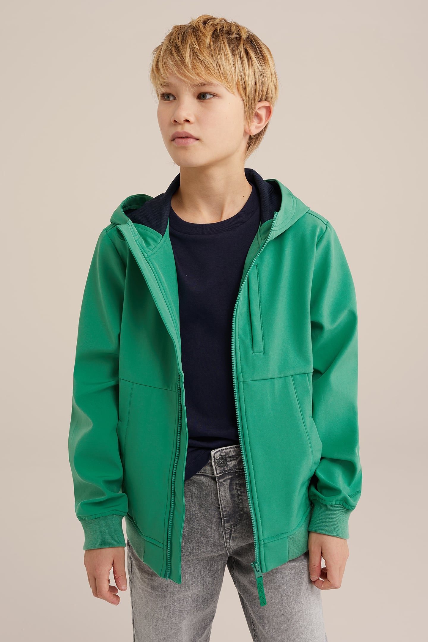 JACKET NORMAL LENGTH GREEN 1